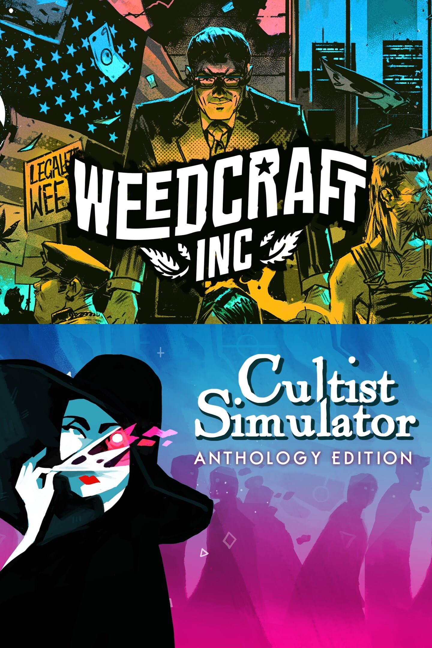 Seeds of Power Bundle: Weedcraft Inc & Cultist Simulator: Anthology cover