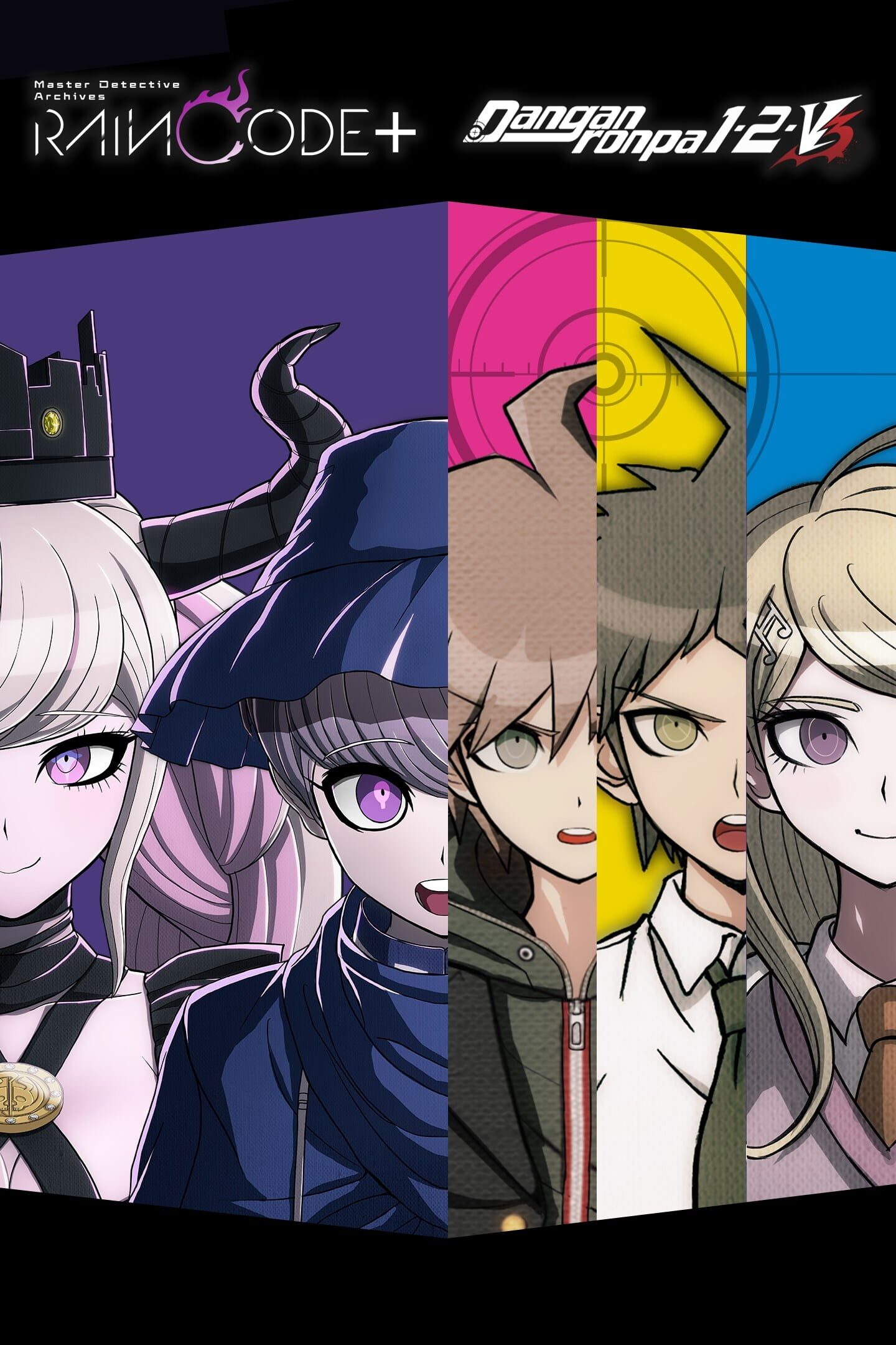 Master Detective Archives: Rain Code Plus ^ Danganronpa 1, 2, V3 Bundle cover