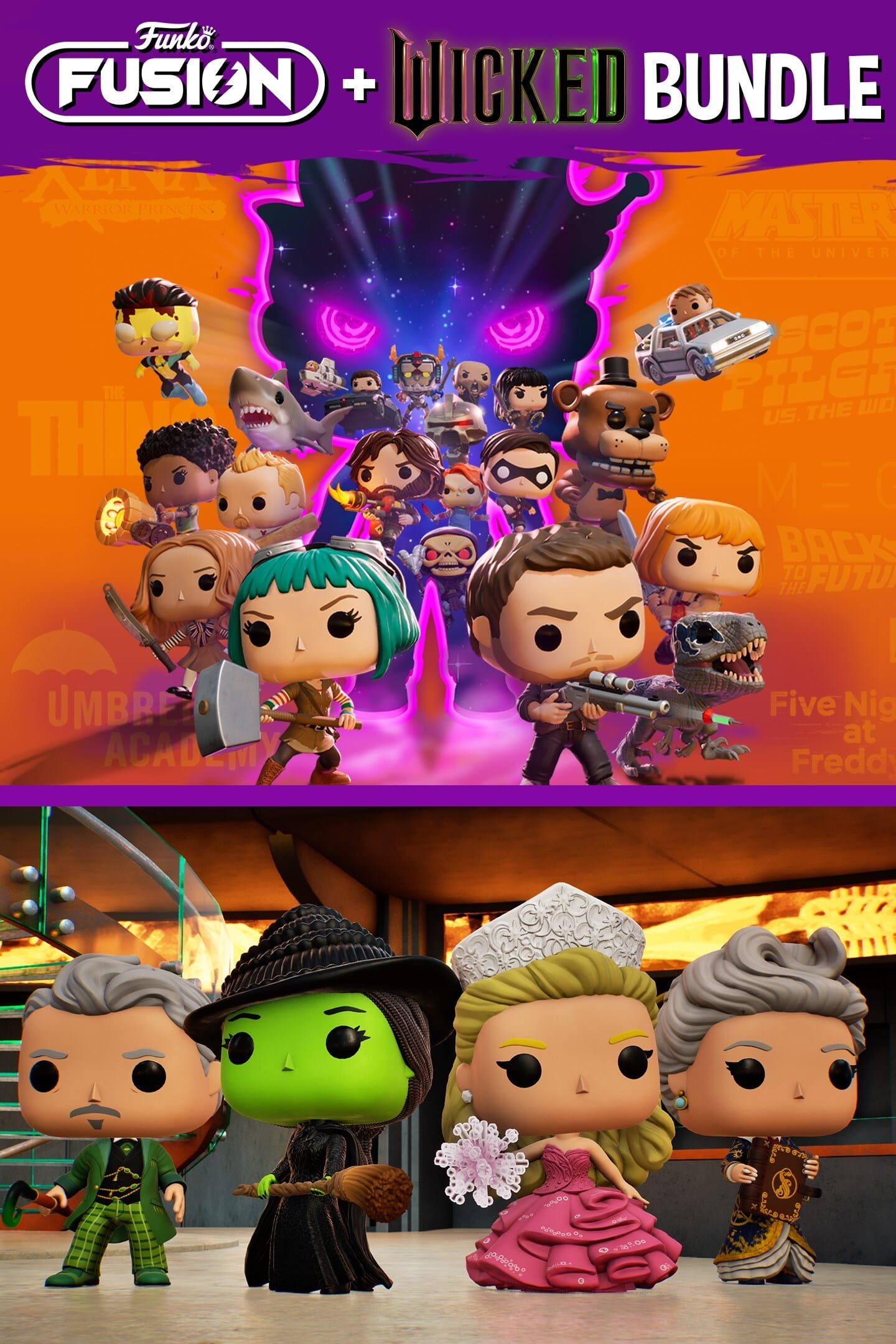Funko Fusion: Funko Fusion and Wicked Movie DLC Bundle cover