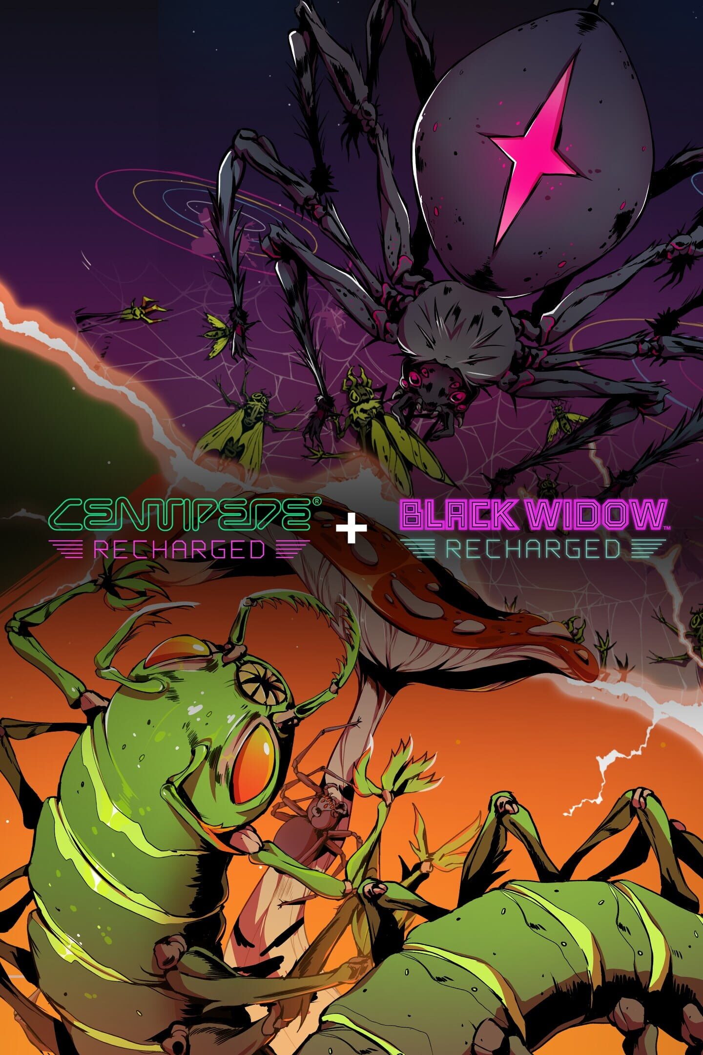 Atari Recharged Bundle: Centipede + Black Widow cover