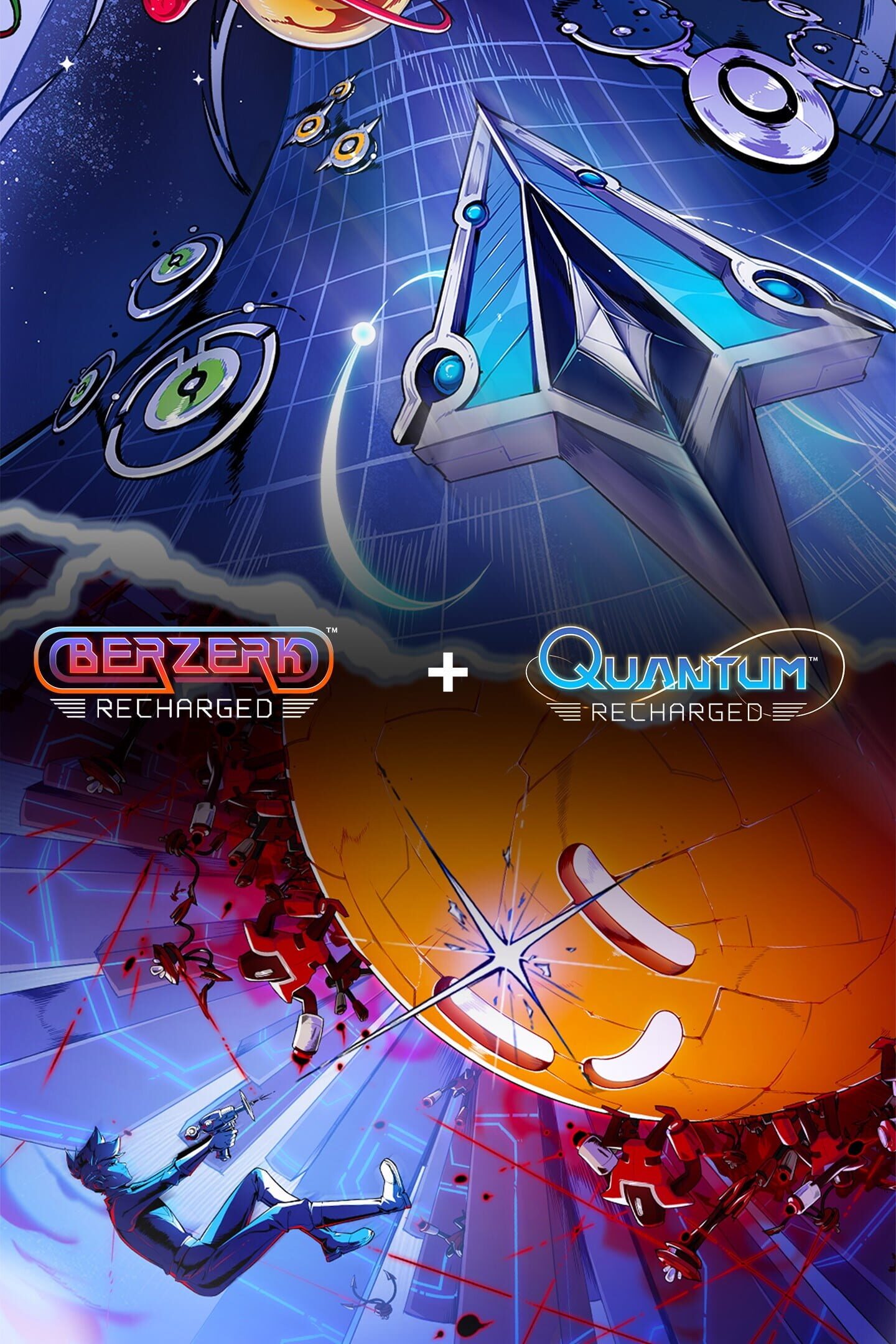 Atari Recharged Bundle: Berzerk + Quantum cover