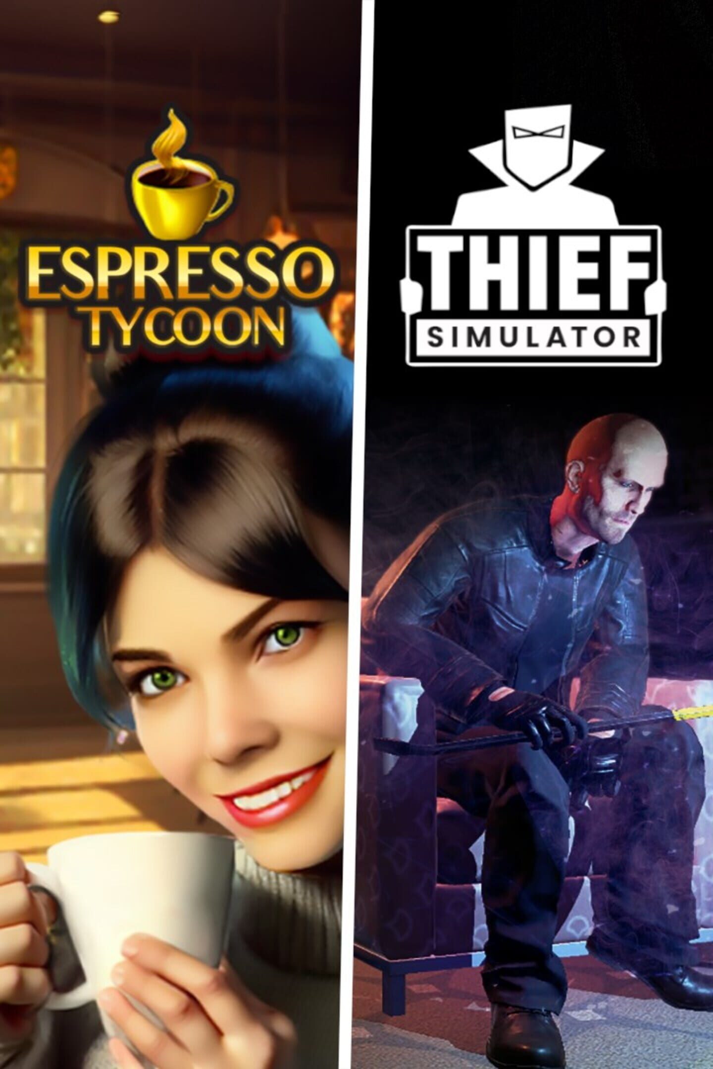 Espresso Tycoon & Thief Simulator cover