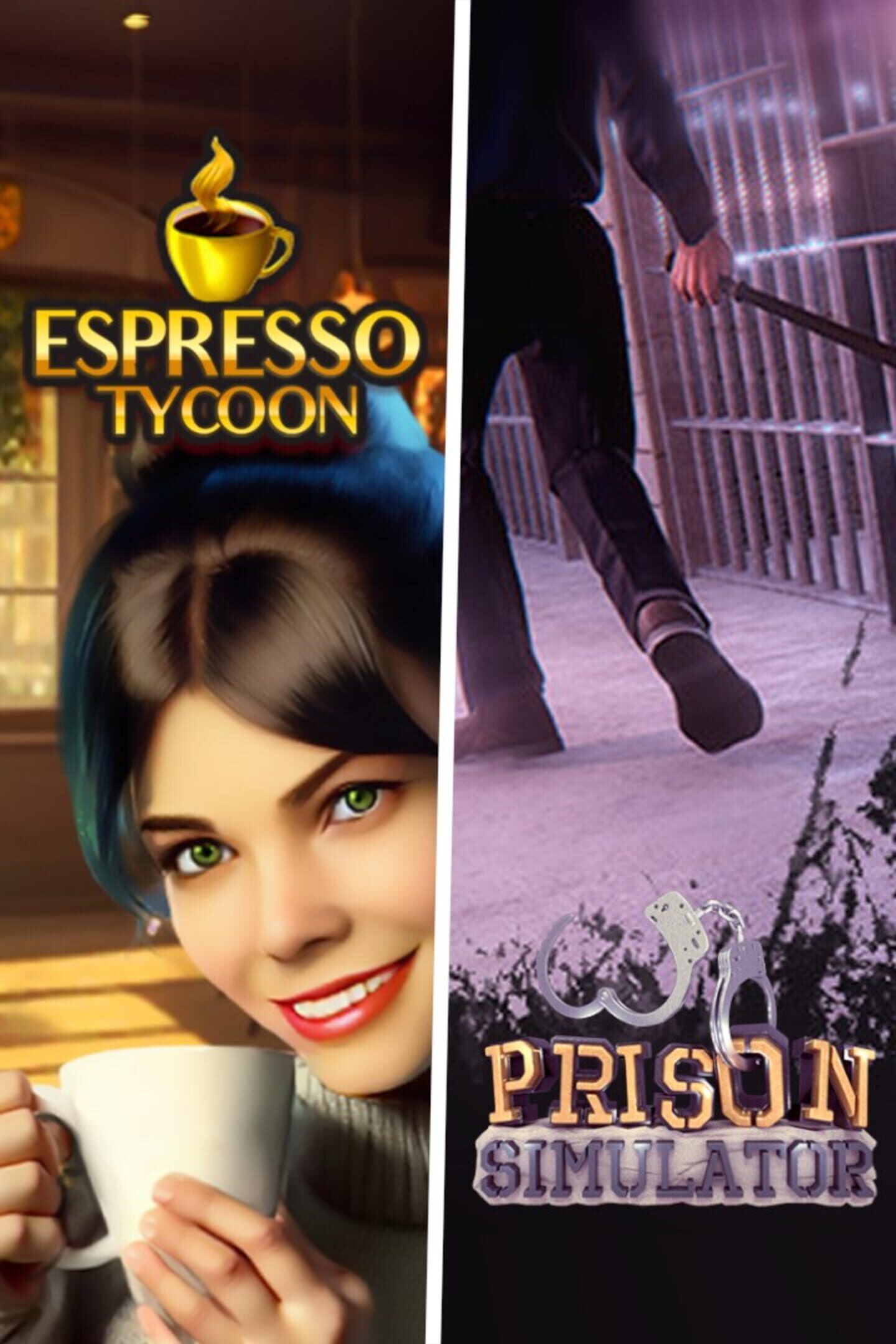 Espresso Tycoon & Prison Simulator cover