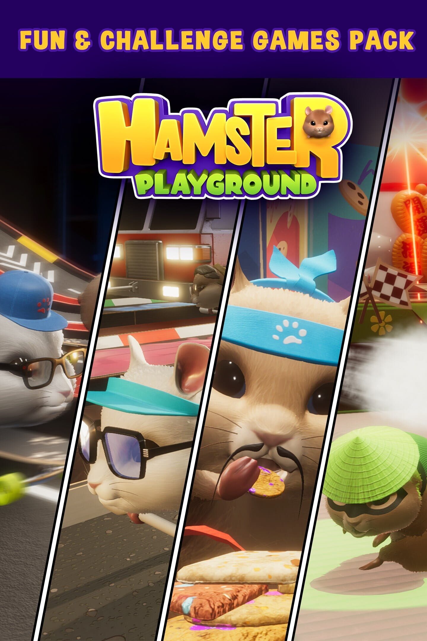 Hamster Playground: Fun & Challenge Games Pack cover