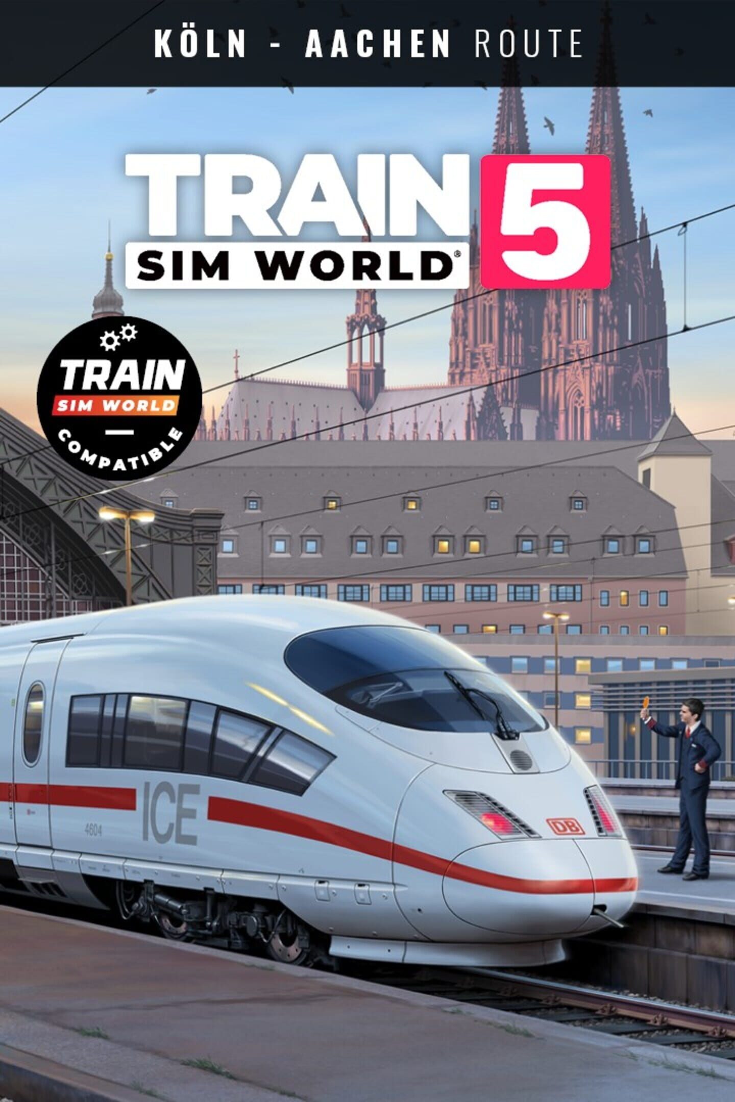 Train Sim World 5: Schnellfahrstrecke Köln-Aachen cover