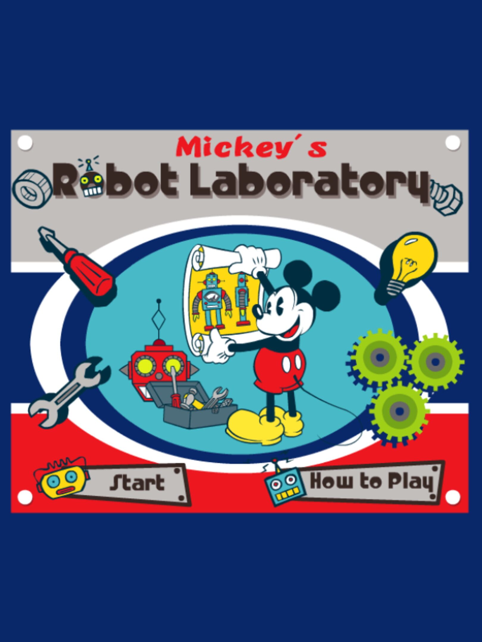 Mickey's Robot Laboratory cover