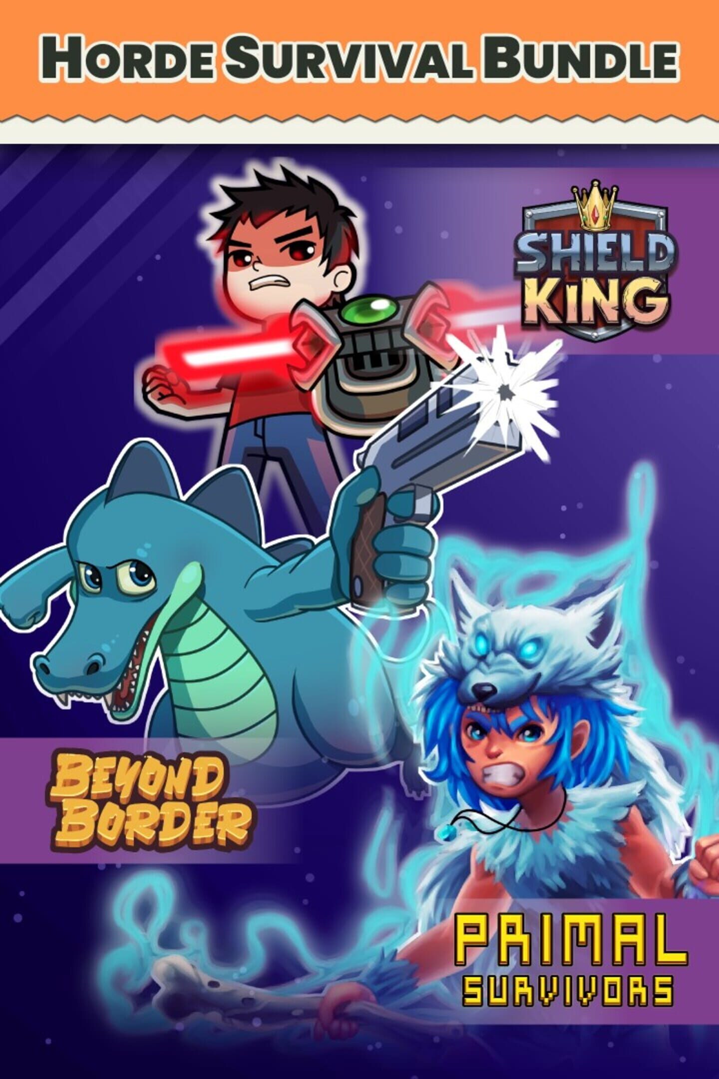 Horde Survival Bundle Xbox: Beyond Border, Shield King and Primal Survivors cover