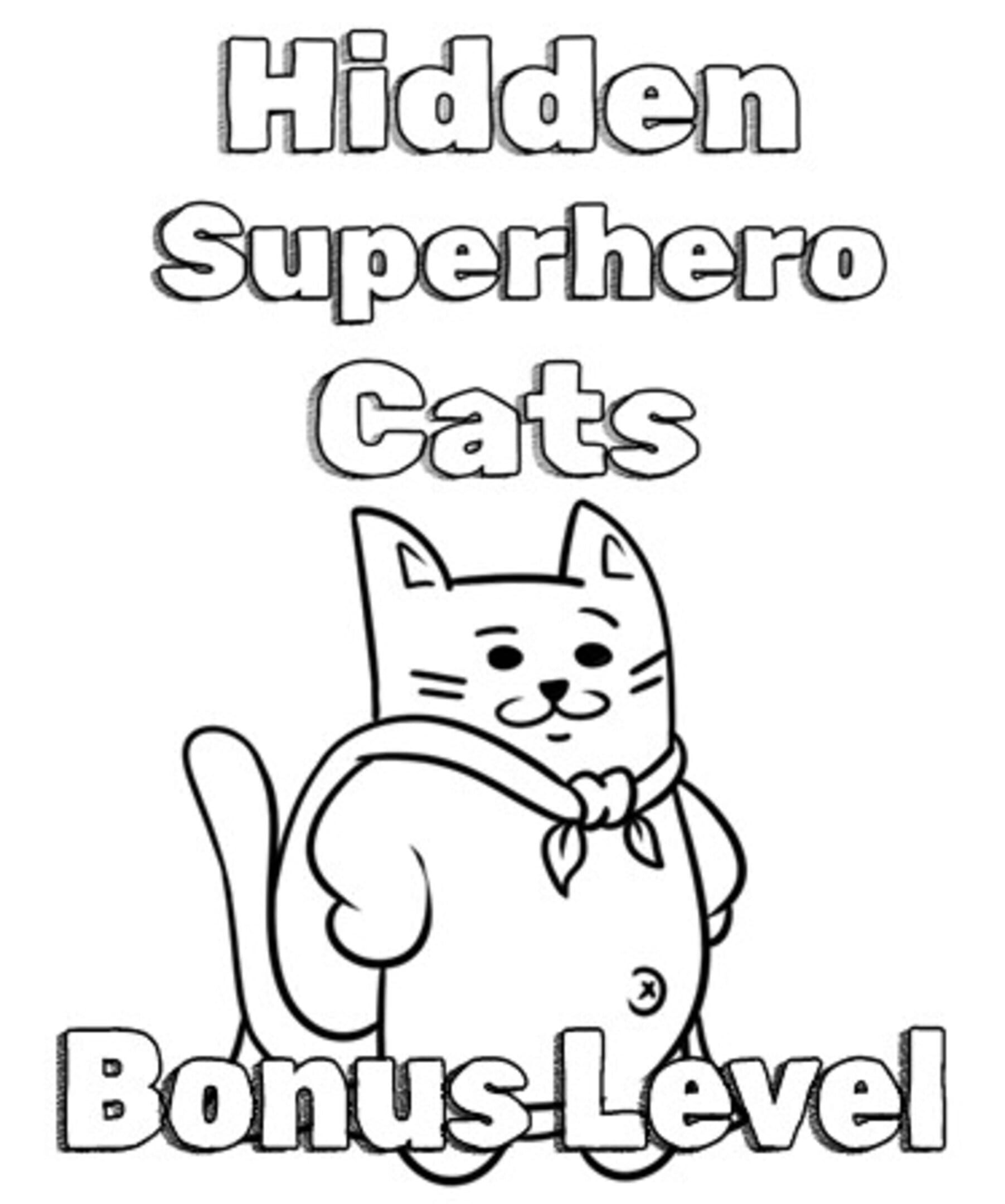 Hidden Superhero Cats: Bonus Level cover