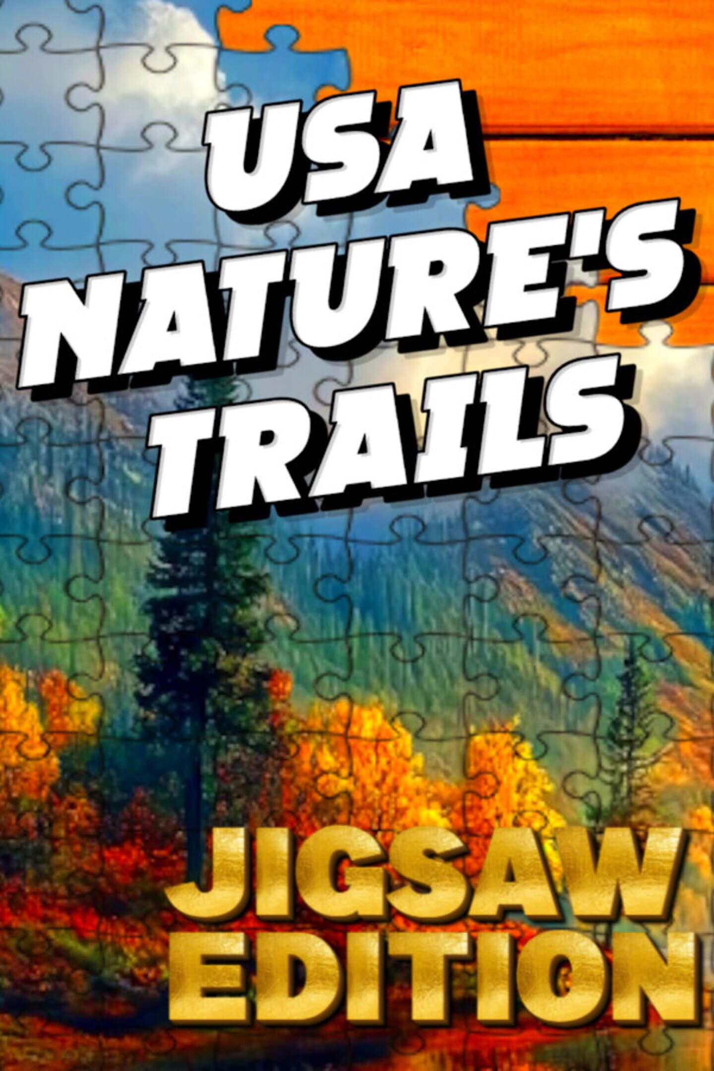 USA Nature's Trails Jigsaw Edition cover