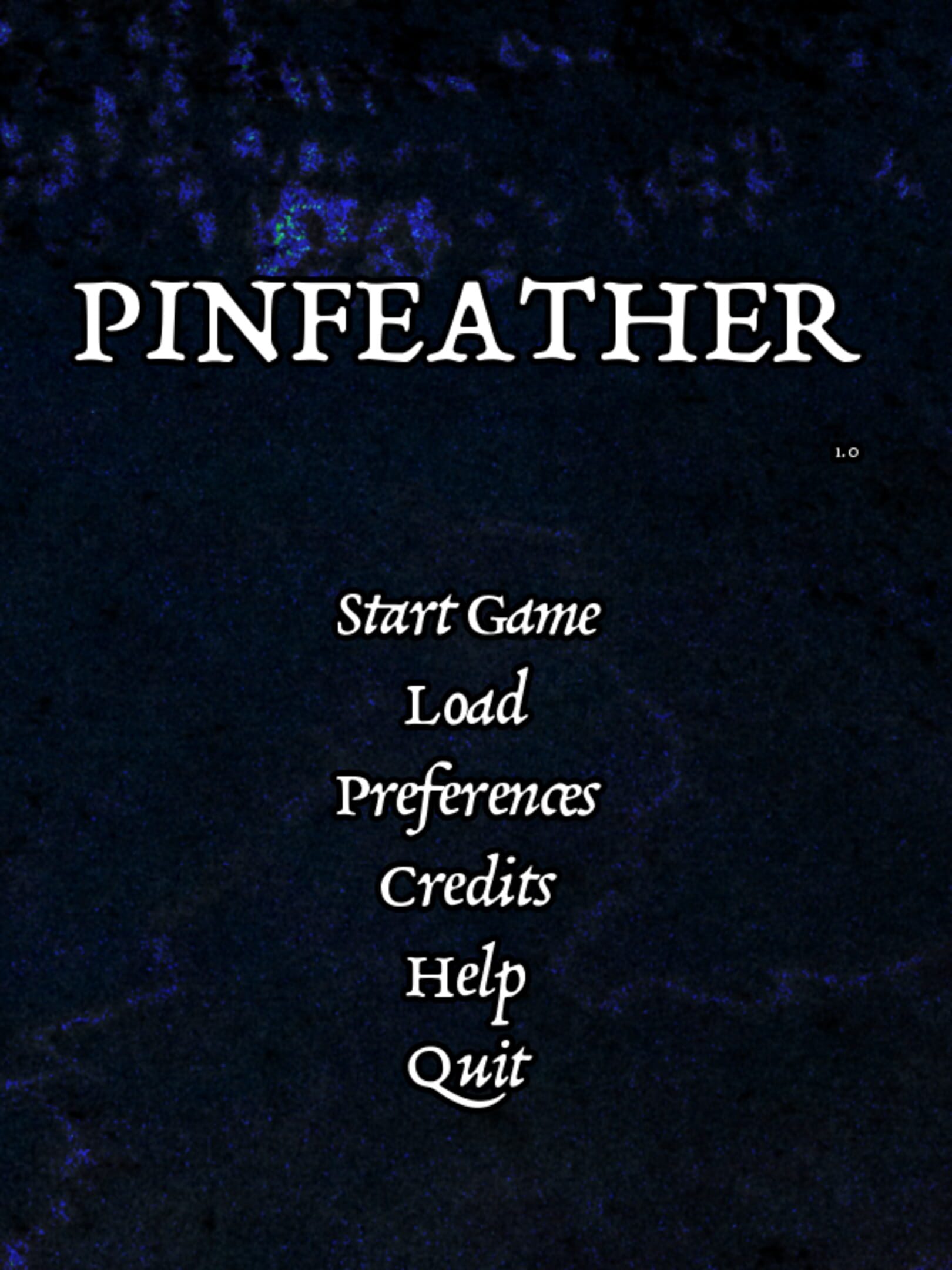 Pinfeather cover