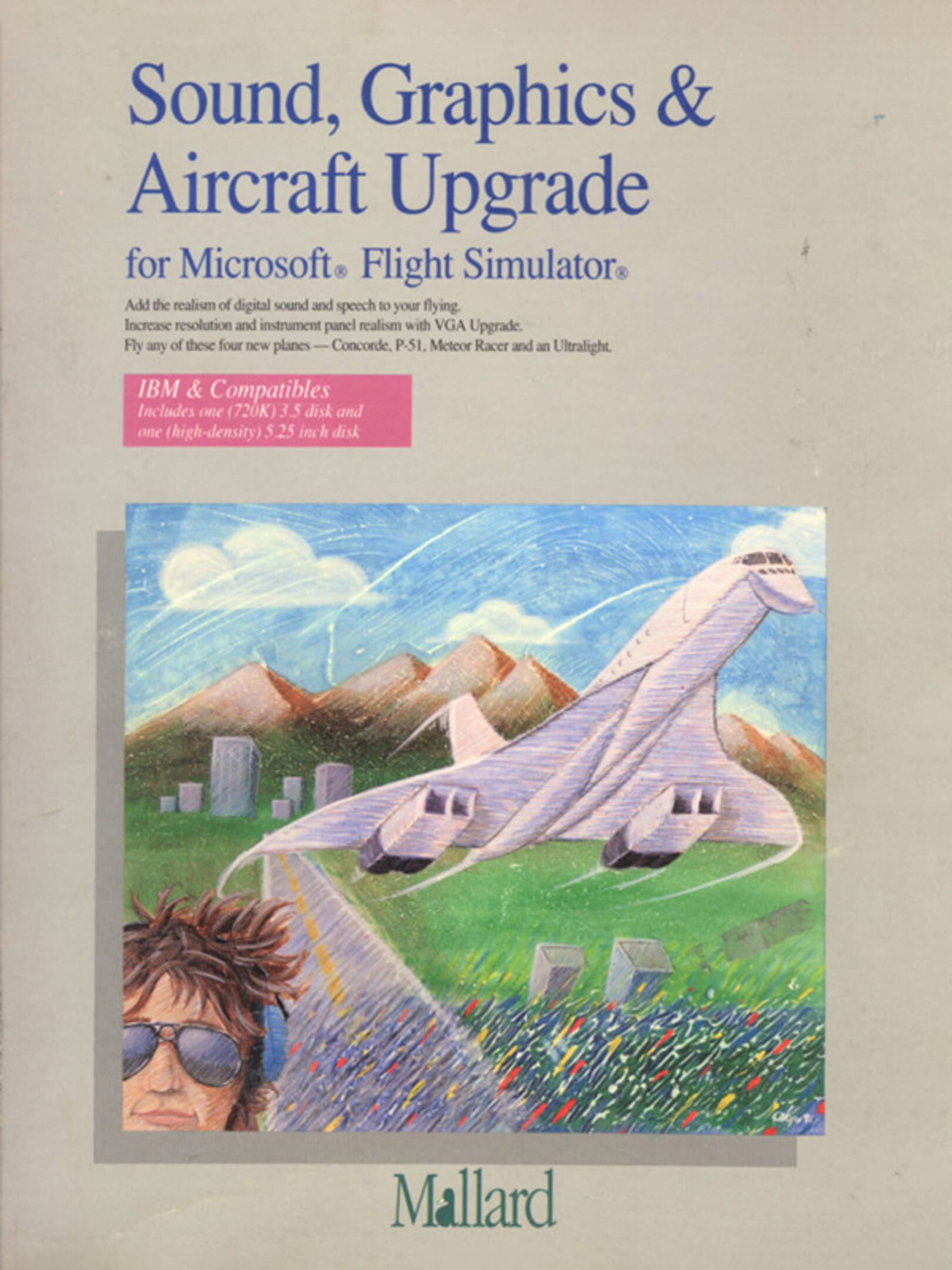 Microsoft Flight Simulator 4.0: Sound, Graphics & Aircraft Upgrade cover