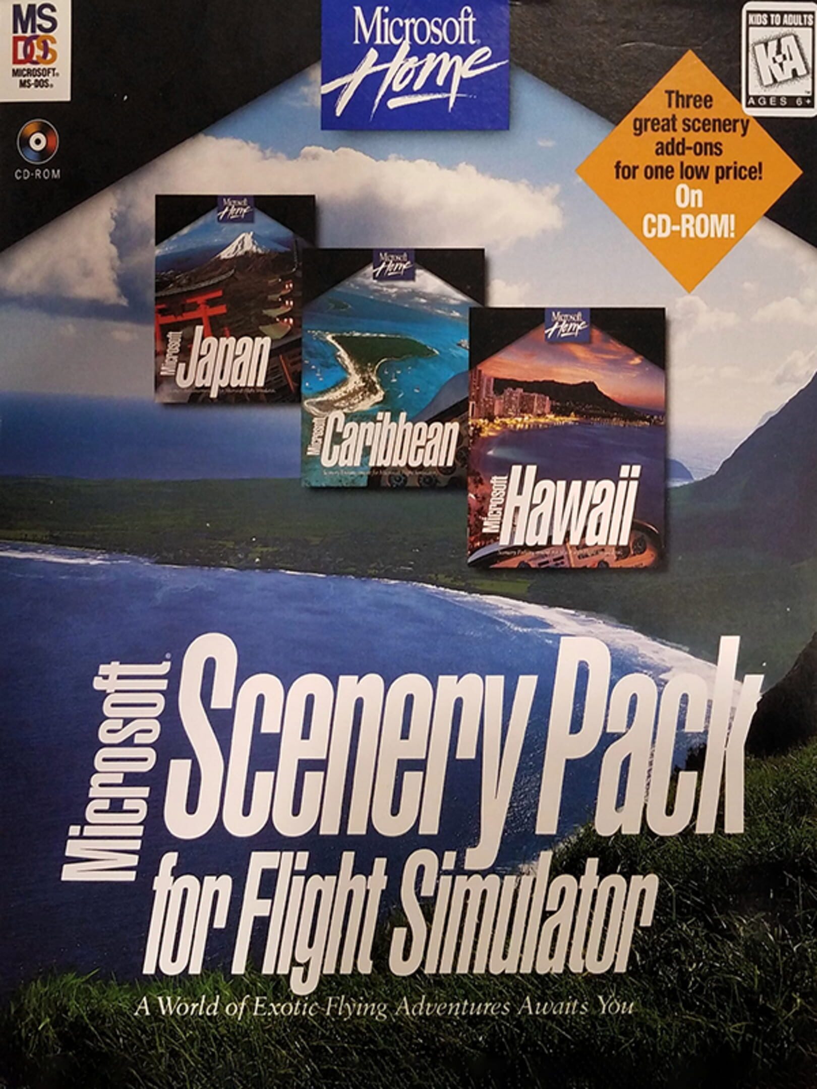 Microsoft Flight Simulator 5.1: Scenery Pack