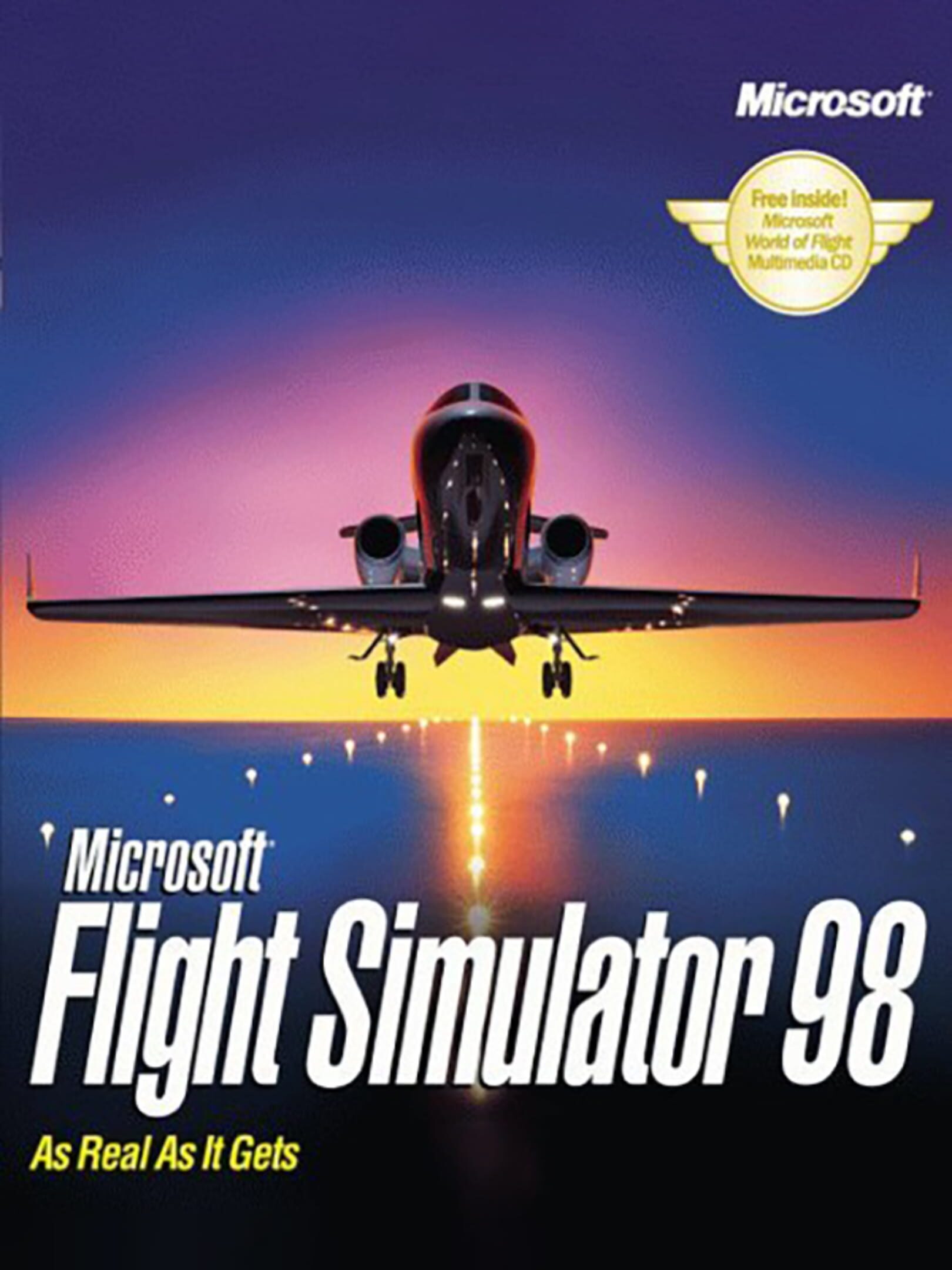 Microsoft Flight Simulator 98 cover