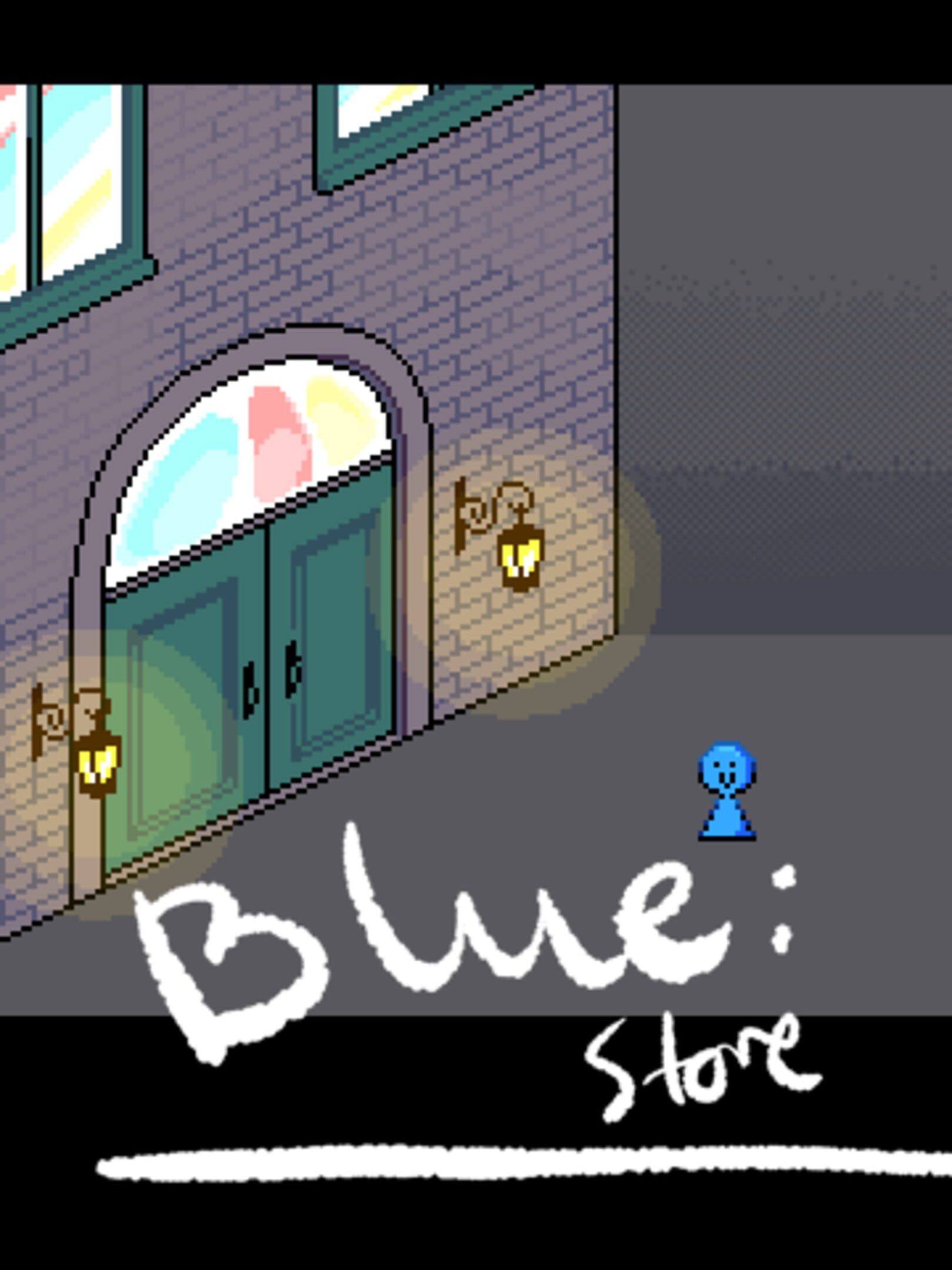 Blue: Store cover