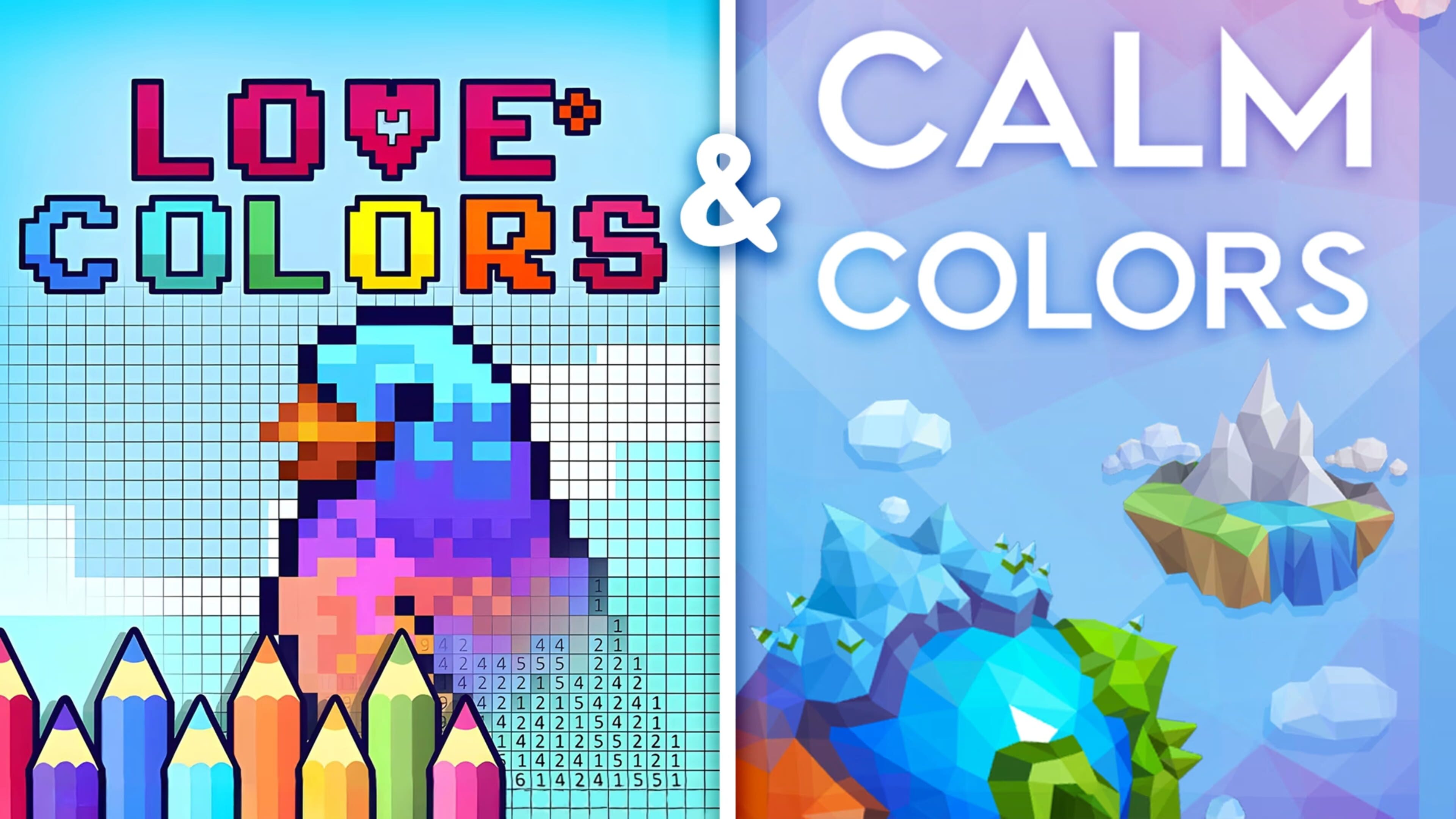 Love Colors & Calm Colors cover