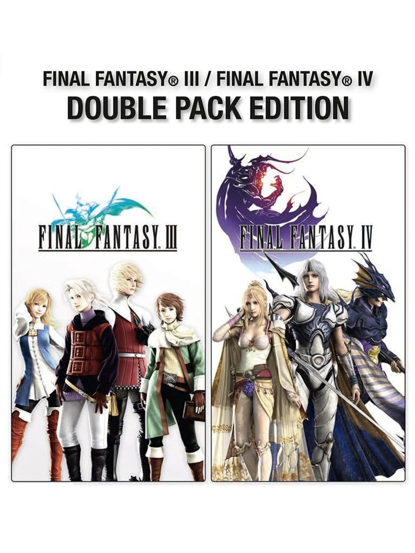 Final Fantasy III + Final Fantasy IV: Double Pack Edition cover