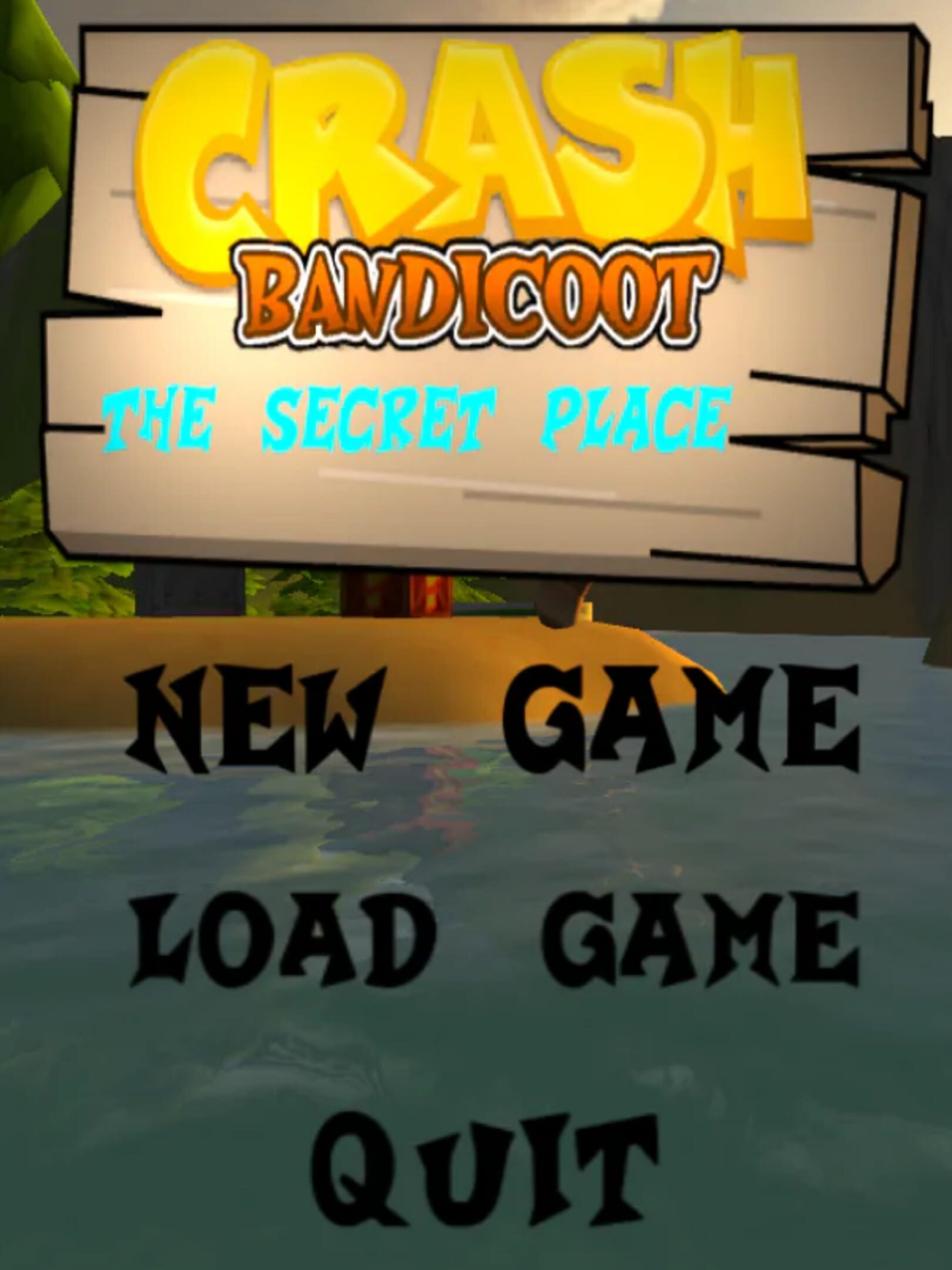 Crash Bandicoot: The Secret Place cover