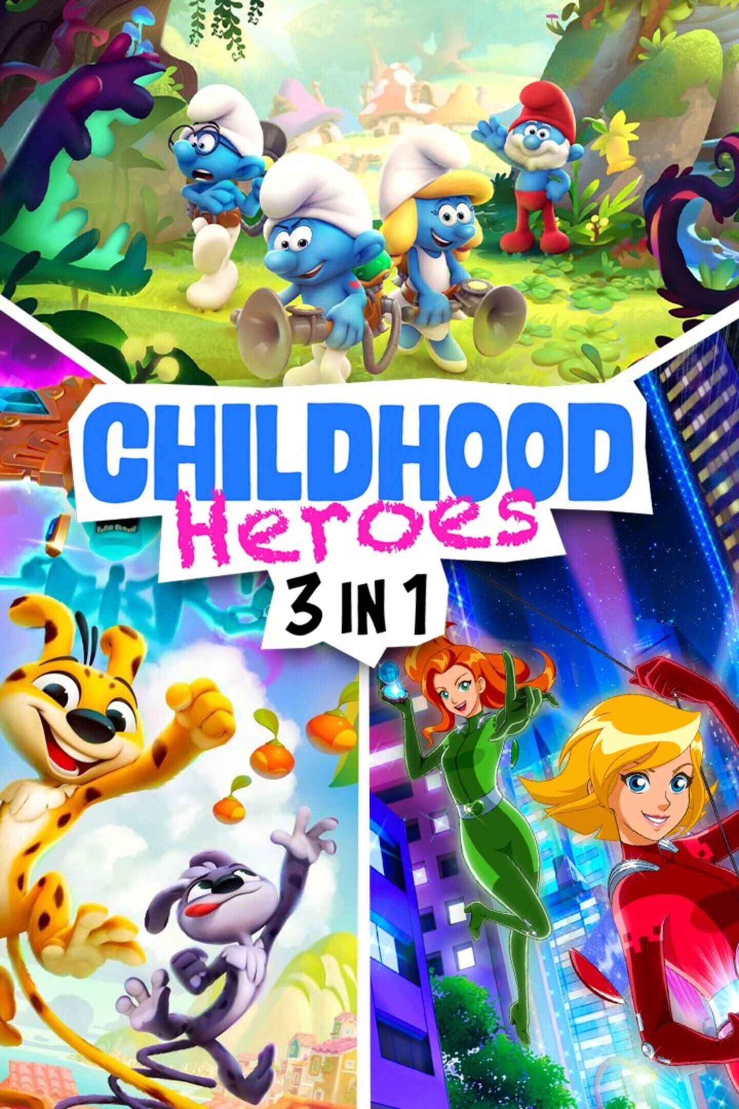 Childhood Heroes 3 in 1 cover