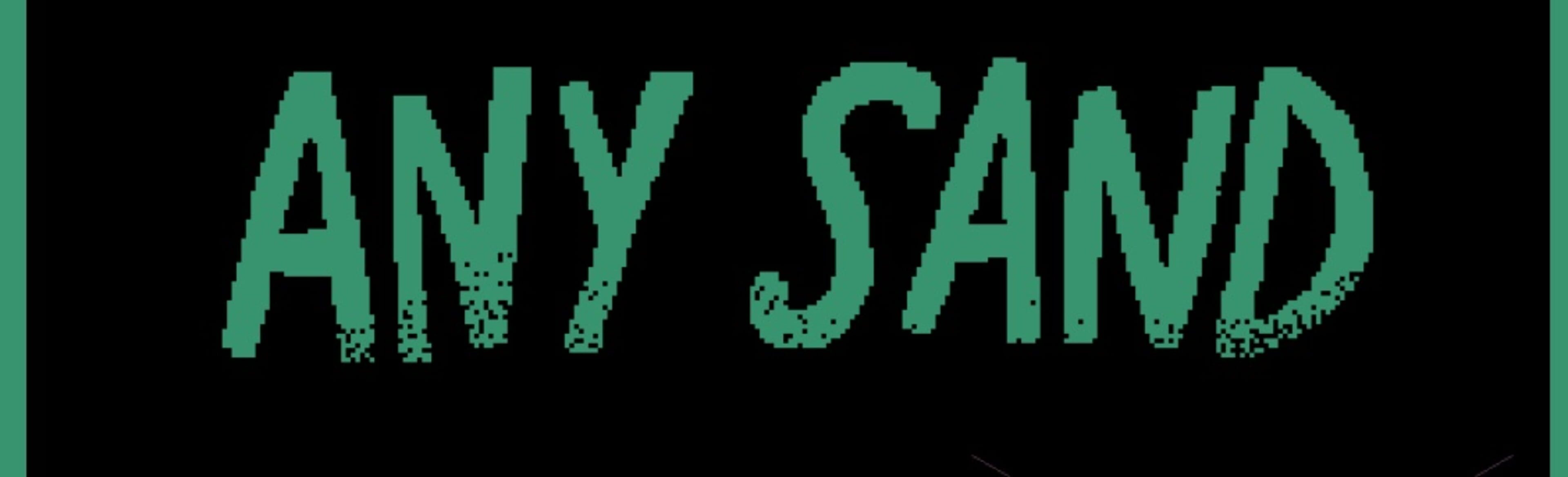 ANY SAND cover
