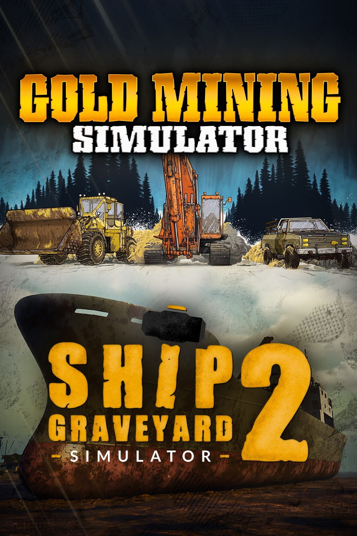 Mine & Ship Bundle: Gold Mining & Ship Graveyard Simulator 2 cover