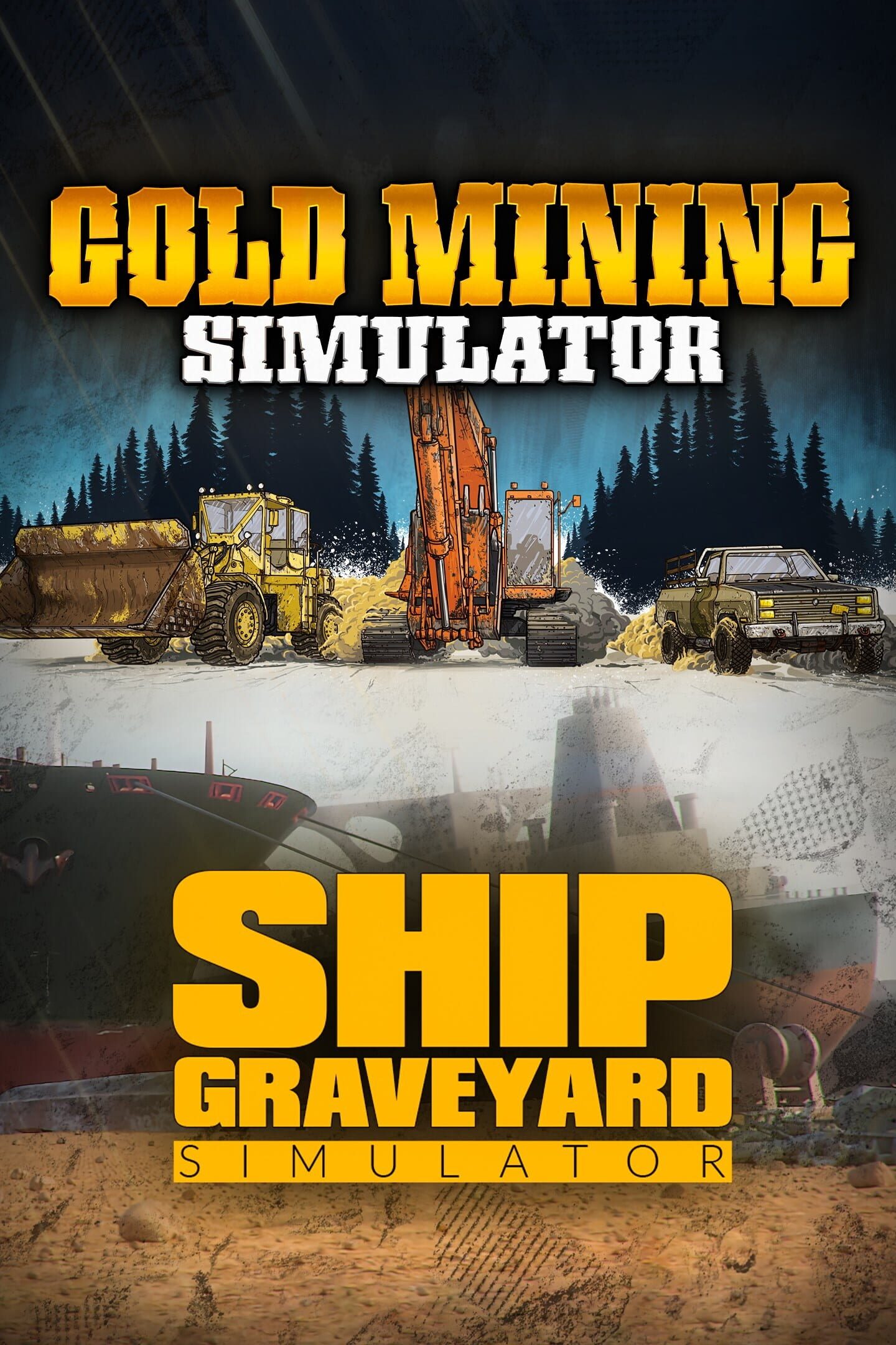 Gold & Ship Bundle: Gold Mining & Ship Graveyard Simulator cover