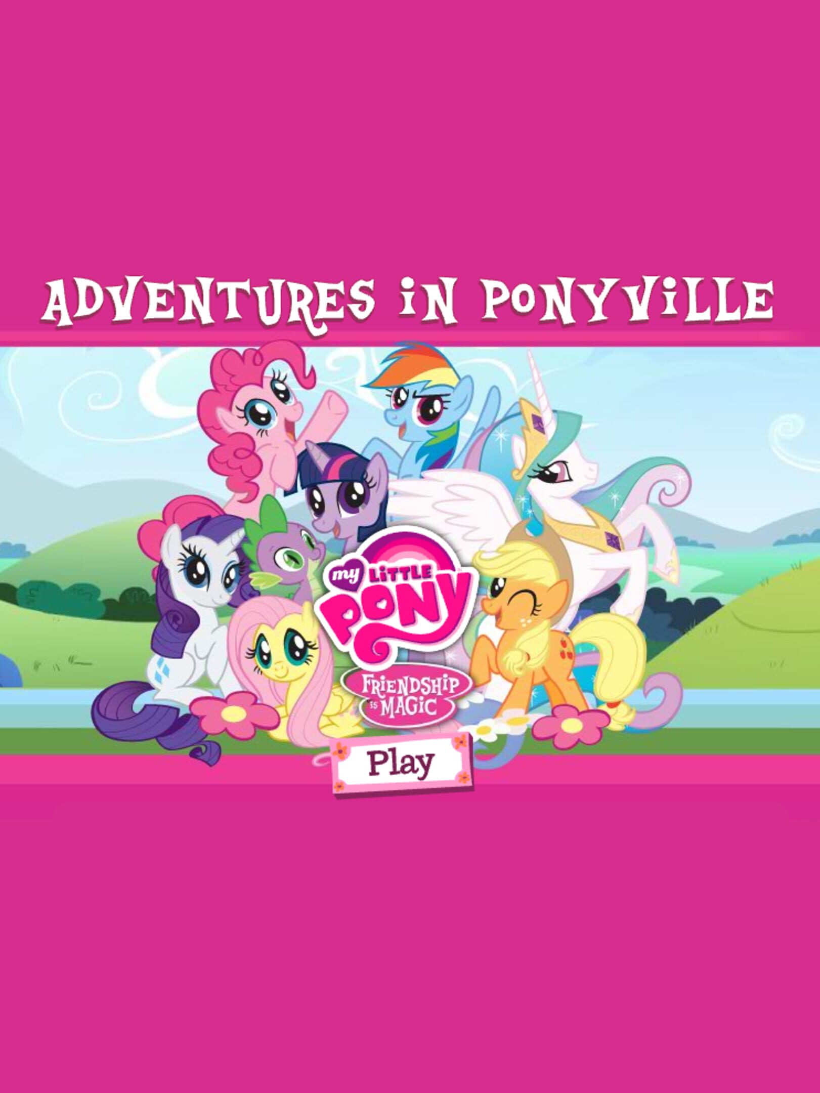 My Little Pony: Adventures in Ponyville cover