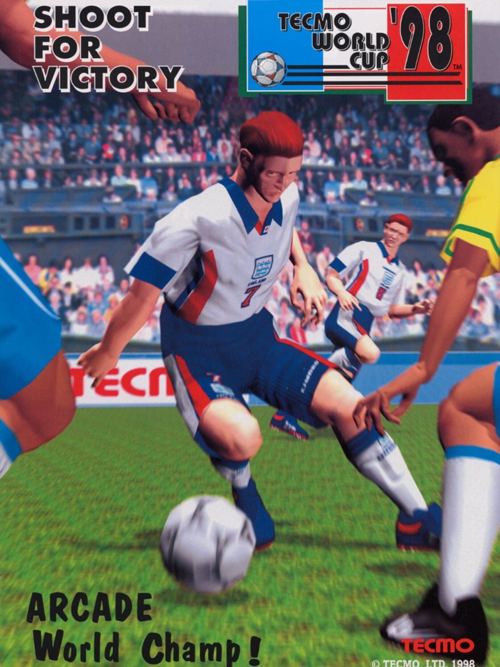Tecmo World Cup '98 cover