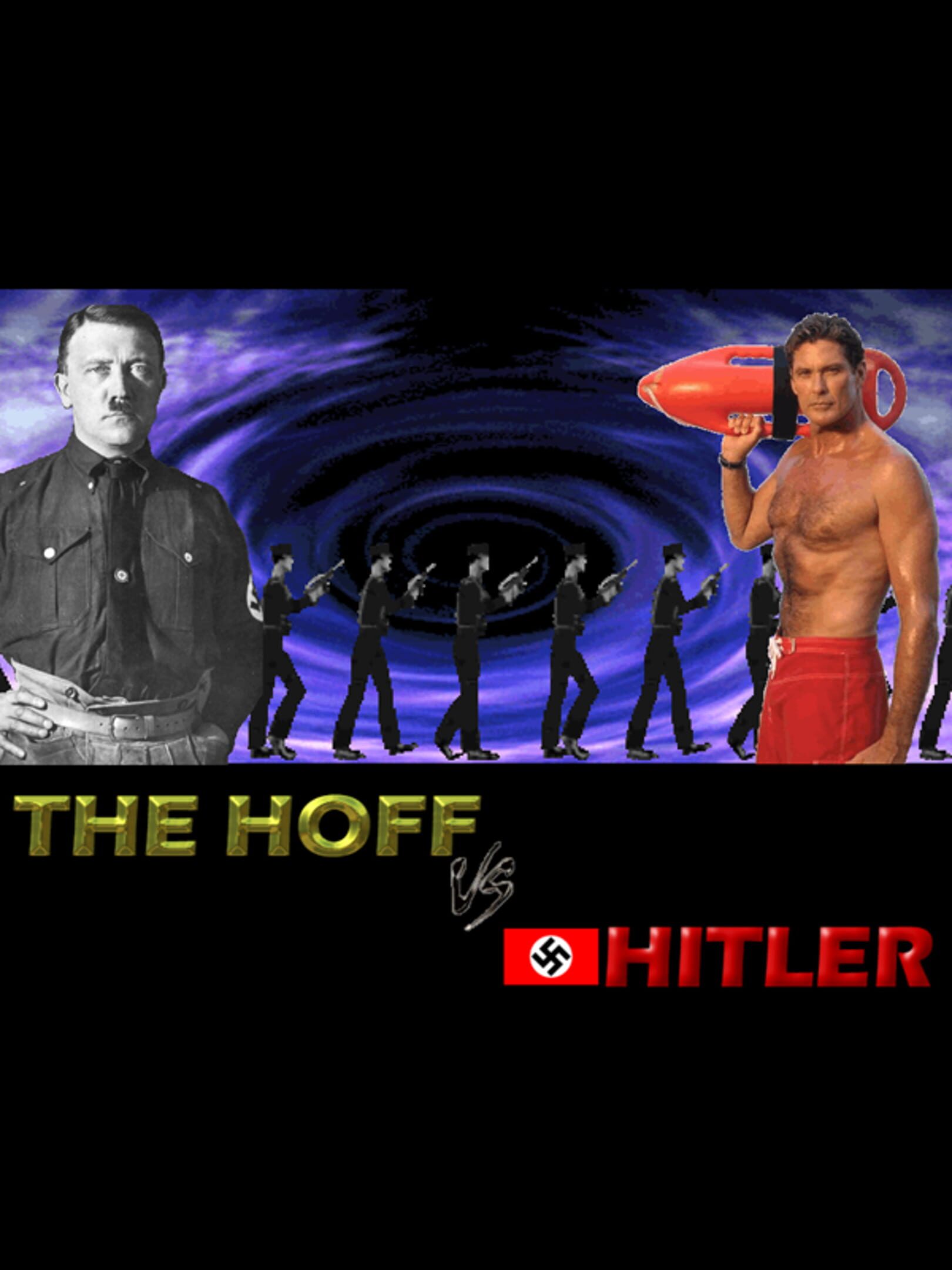 The Hoff vs Hitler cover
