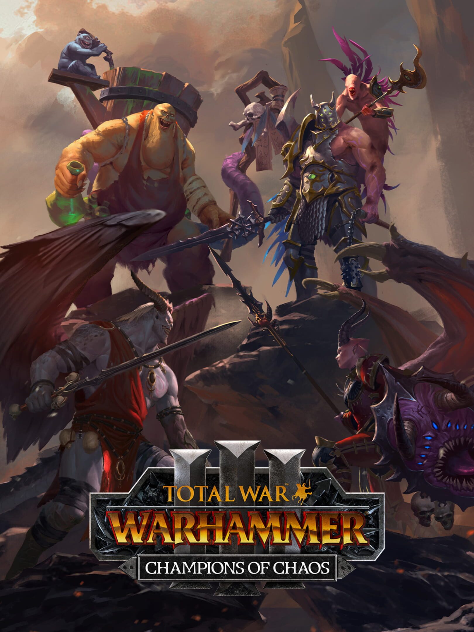 Total War: Warhammer III - Champions of Chaos cover