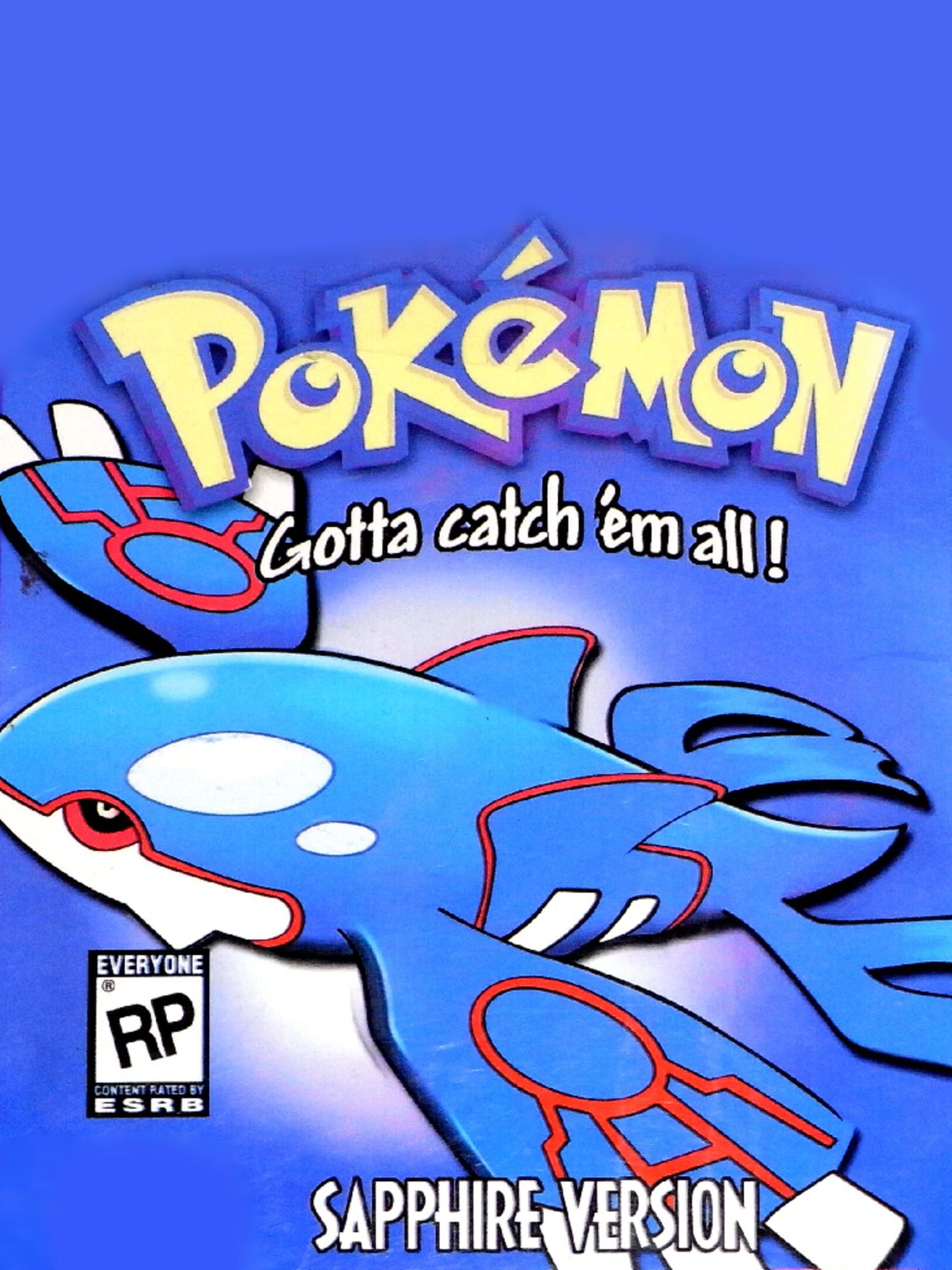 Pokémon Sapphire Version cover