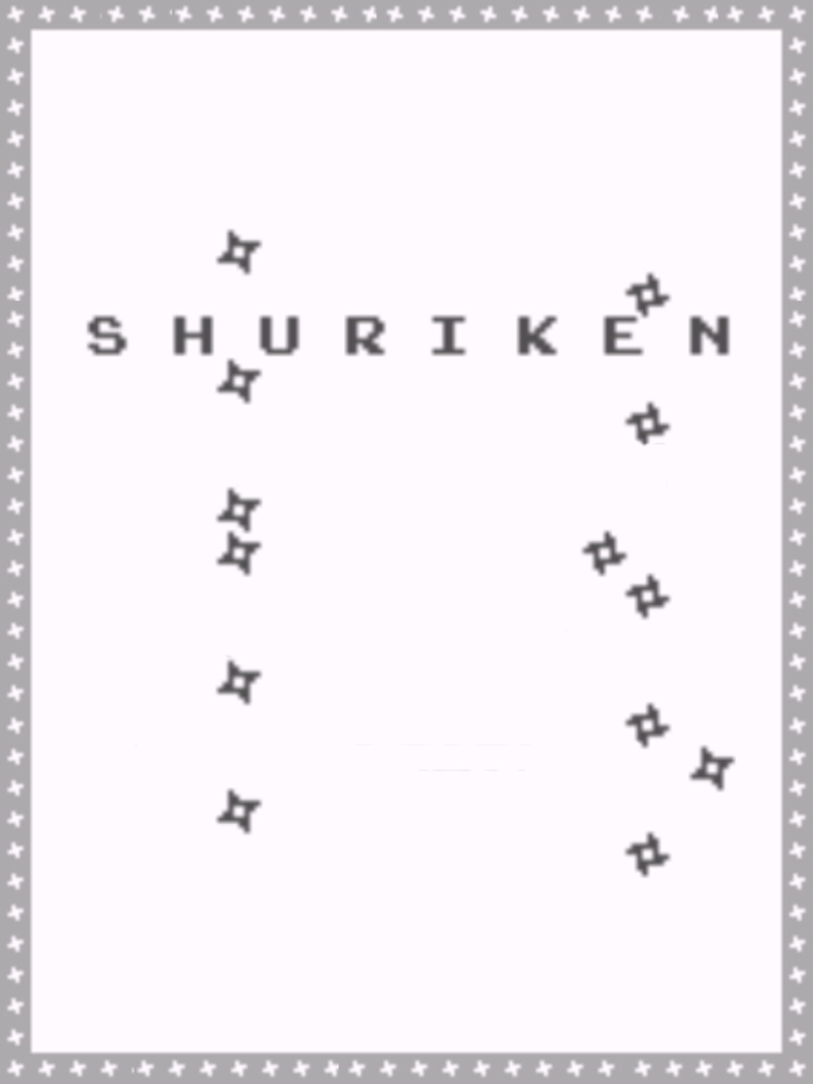 Cross Shuriken cover