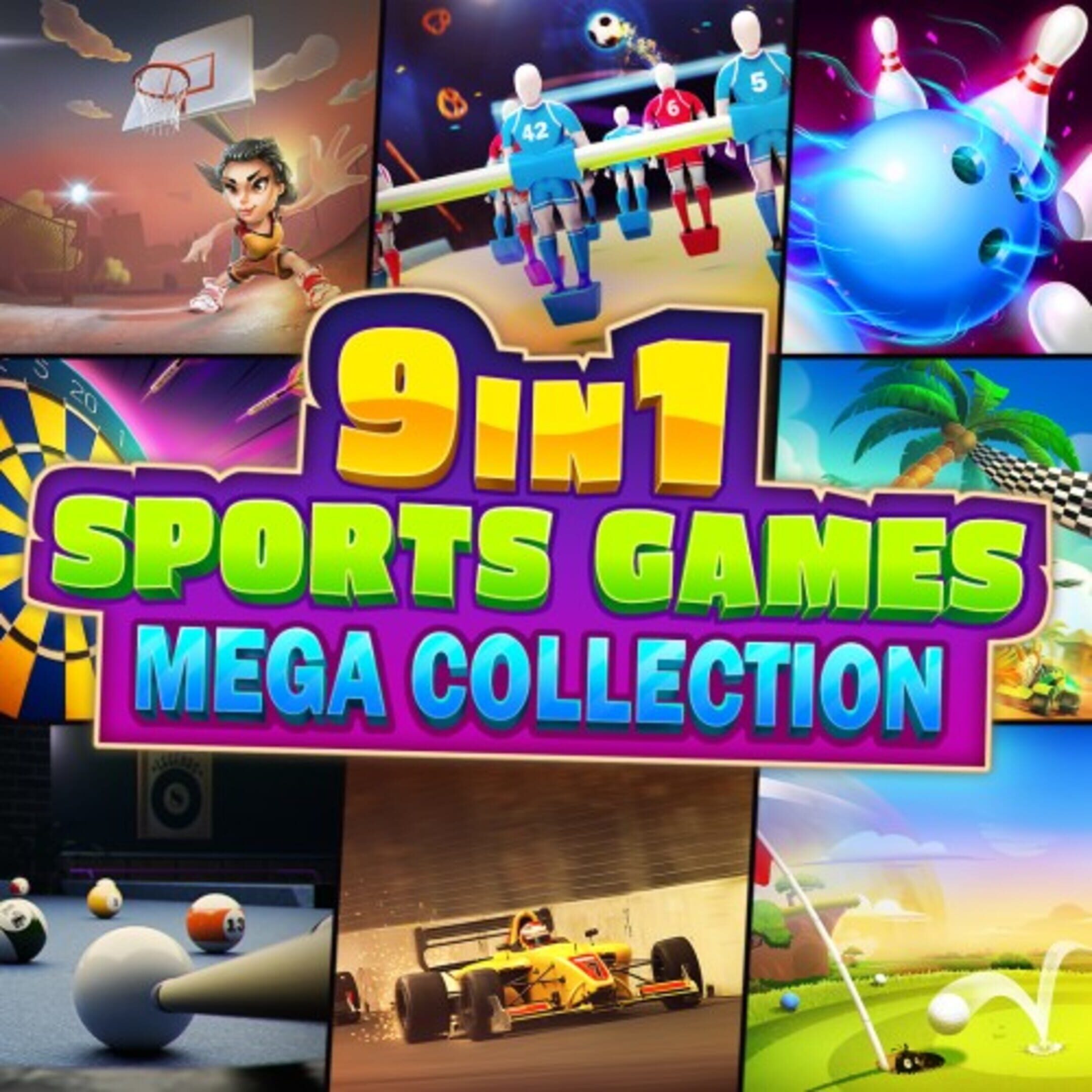 9 in 1 Sports Games Mega Collection cover