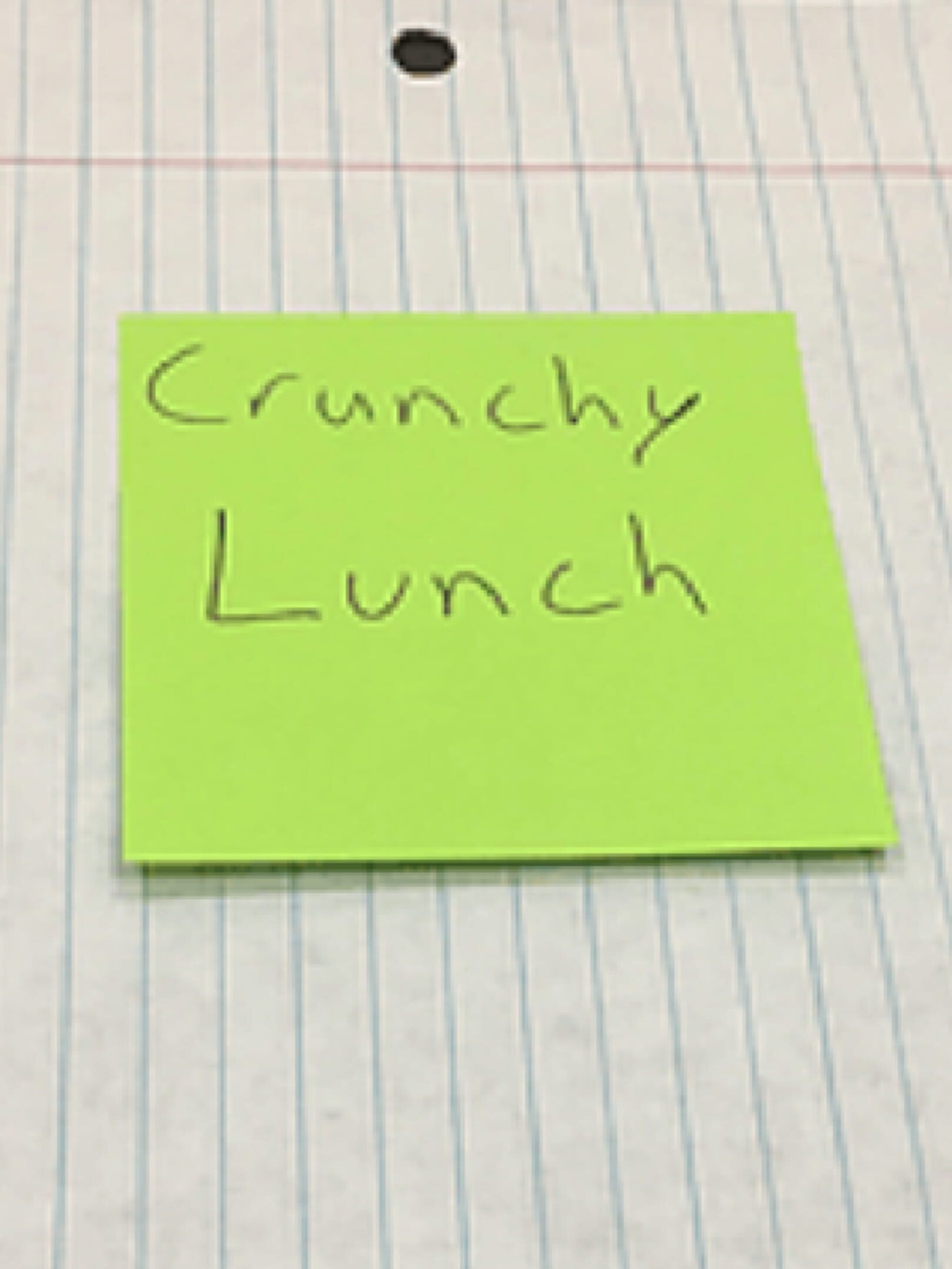 Crunchy Lunch cover