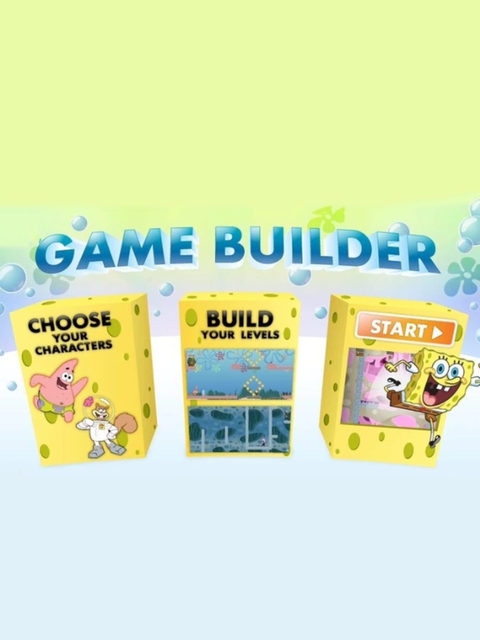 Nickelodeon Game Builder: SpongeBob SquarePants