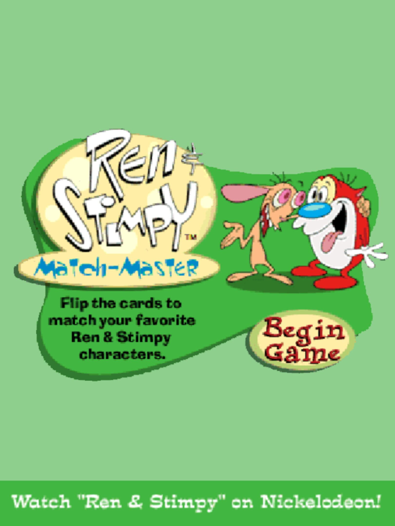 Ren & Stimpy: Match-Master cover