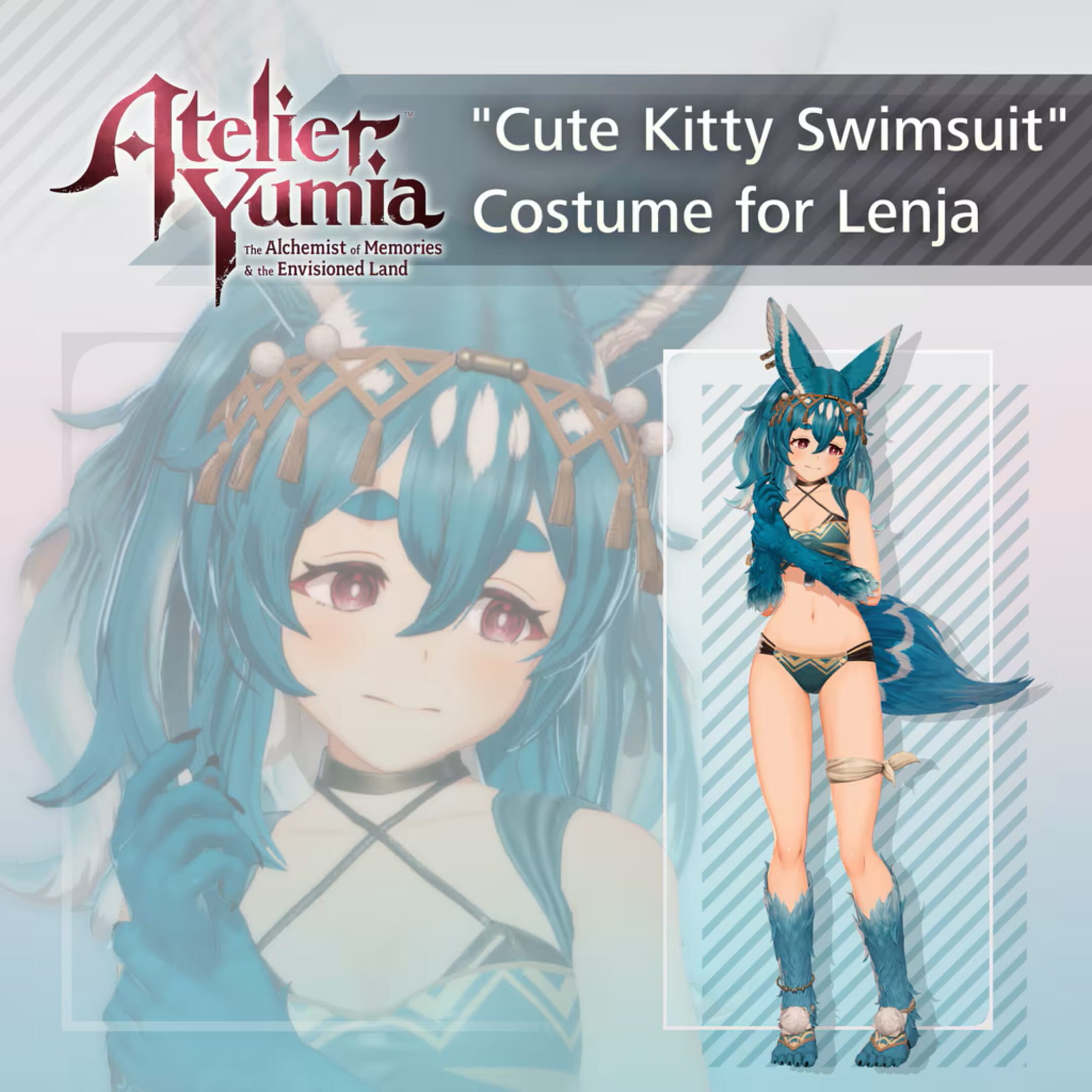 Atelier Yumia: "Cute Kitty Swimsuit" Costume for Lenja