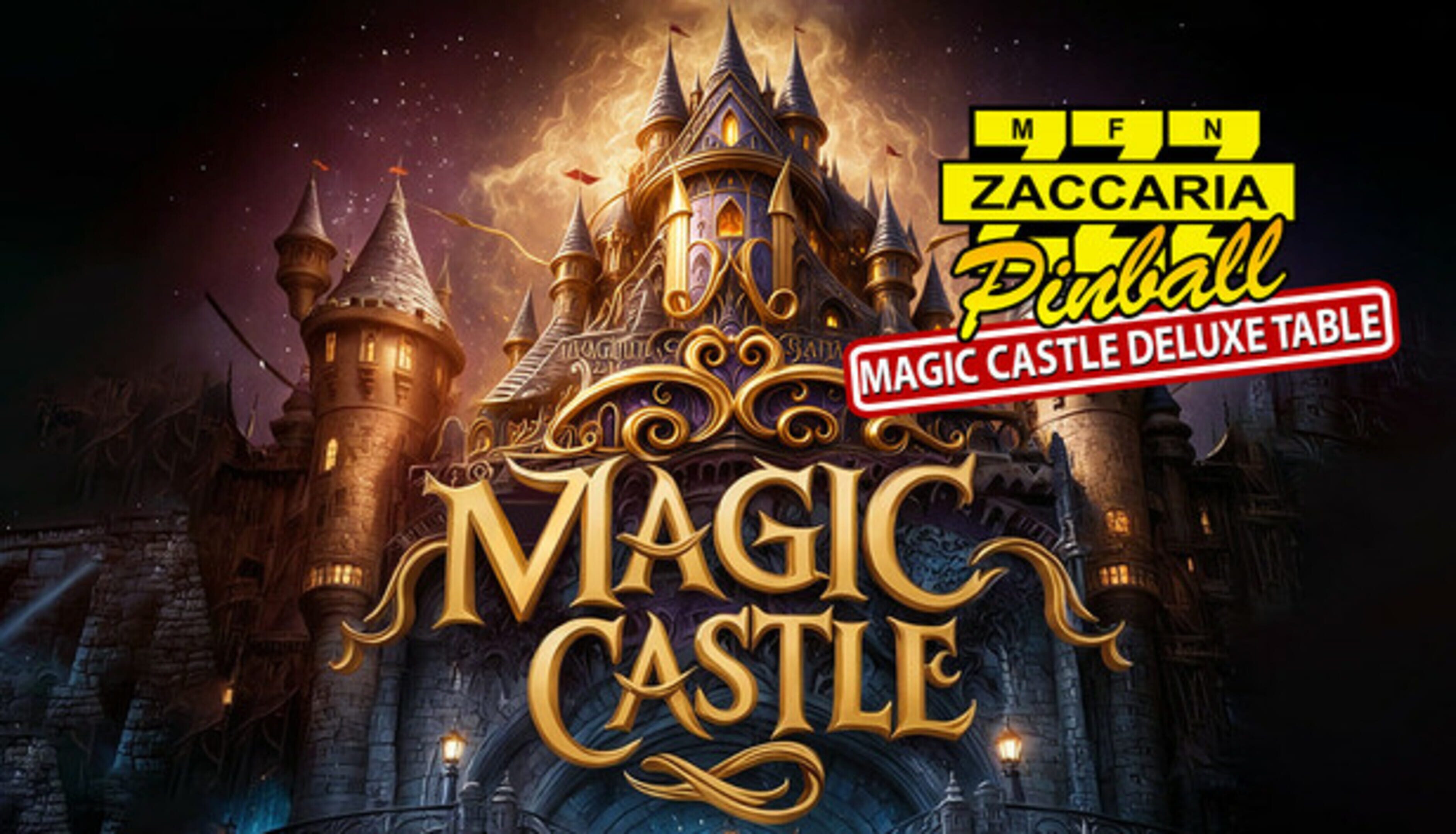Zaccaria Pinball: Magic Castle Deluxe Pinball Table cover
