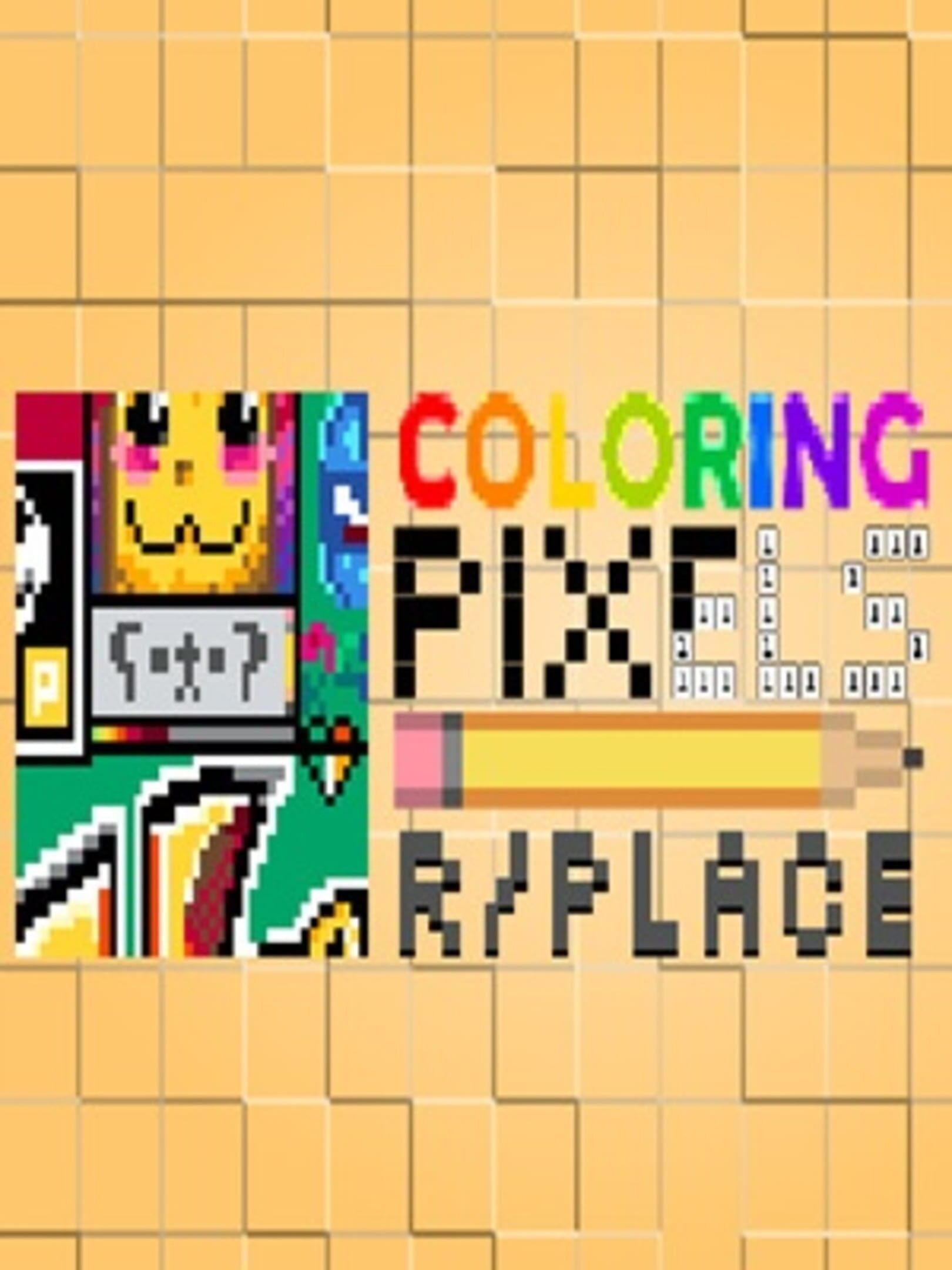 Coloring Pixels: r/Place Pack cover