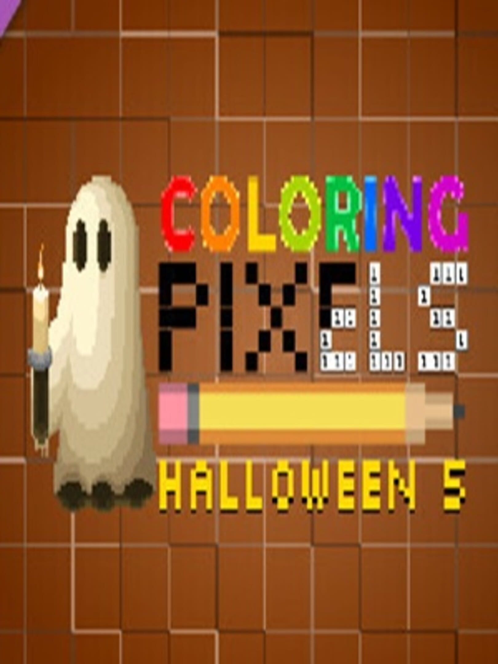 Coloring Pixels: Halloween 5 Pack cover