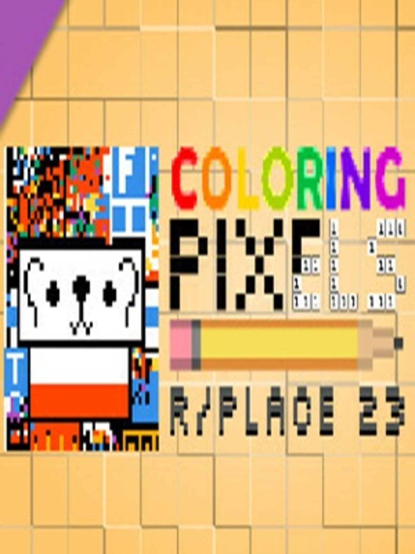Coloring Pixels: R/Place 2023 Pack cover