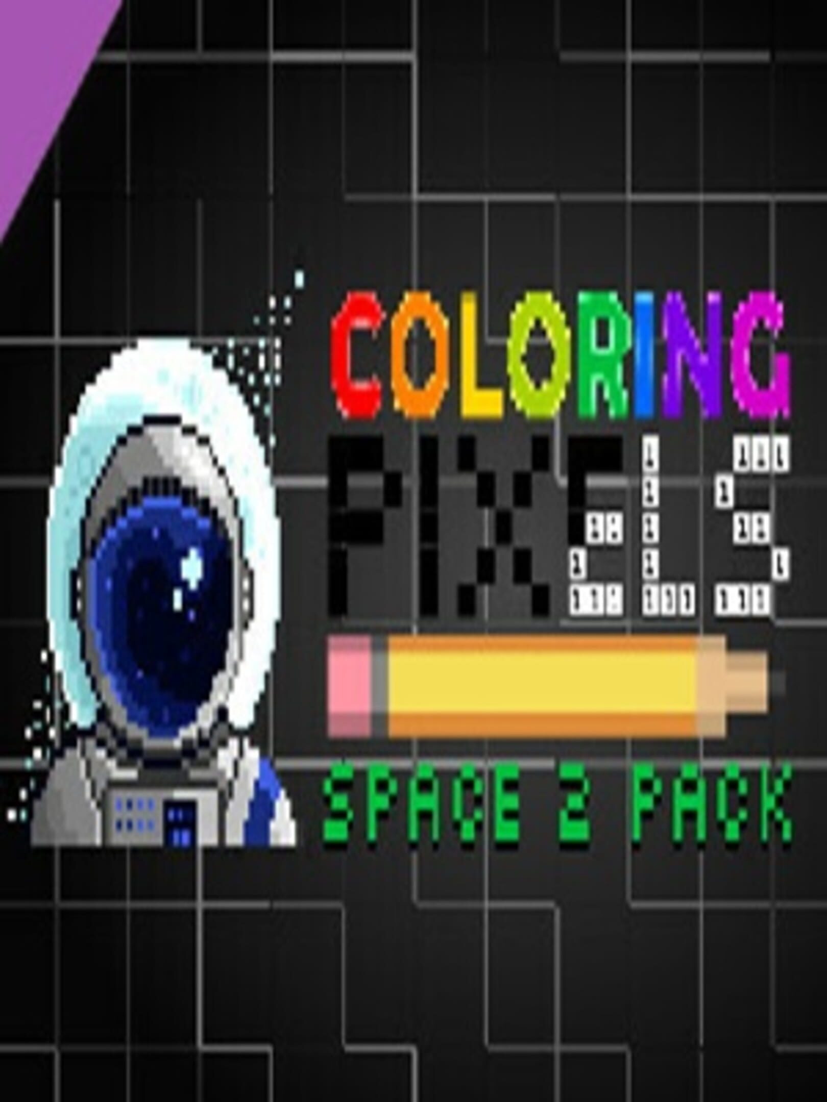 Coloring Pixels: Space 2 Pack cover