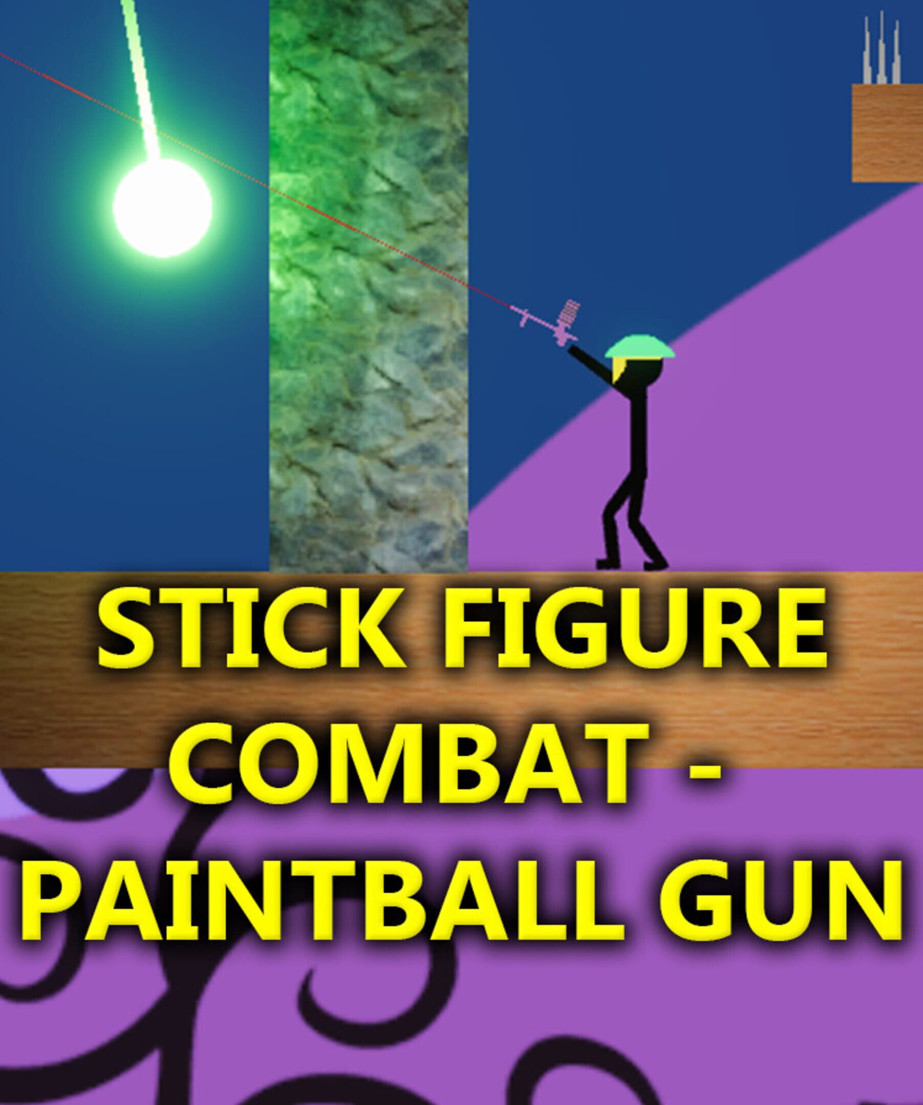 Stick Figure Combat: Paintball Gun
