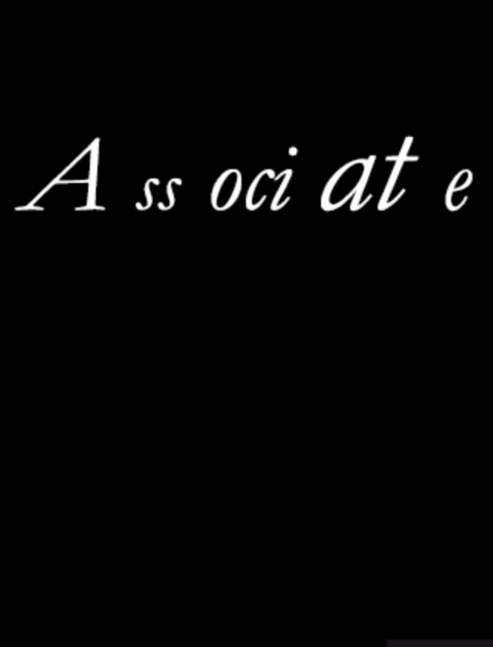 Associate cover