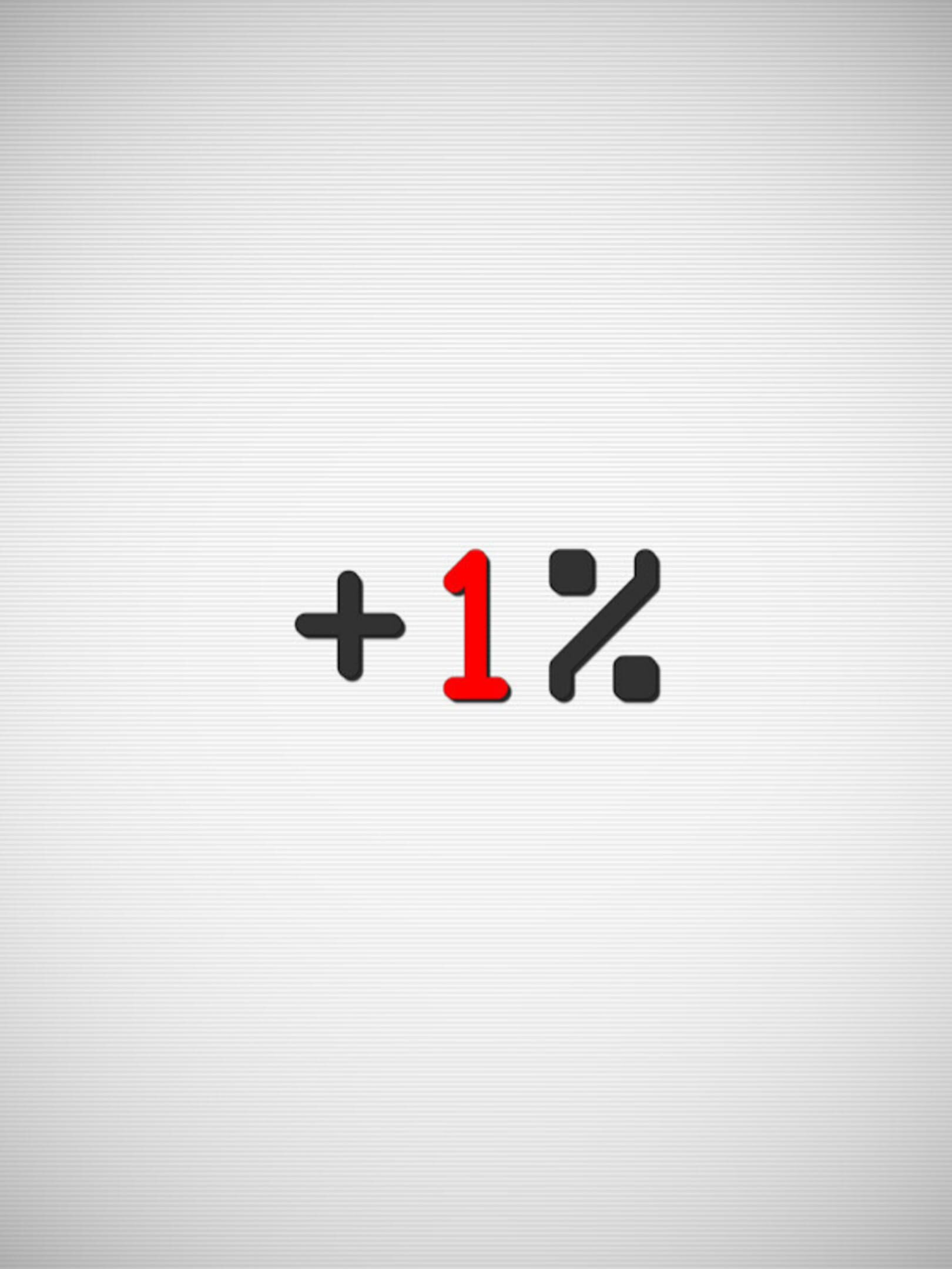 +1% cover