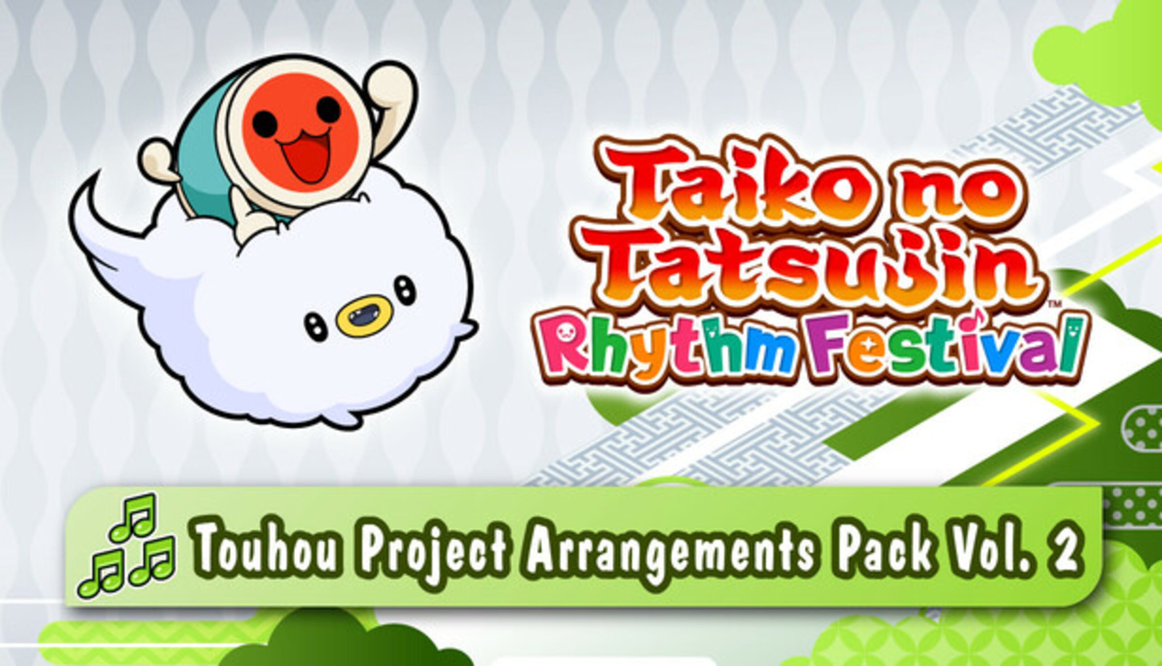 Taiko no Tatsujin: Rhythm Festival - Touhou Project Arrangements Pack Vol. 2 cover