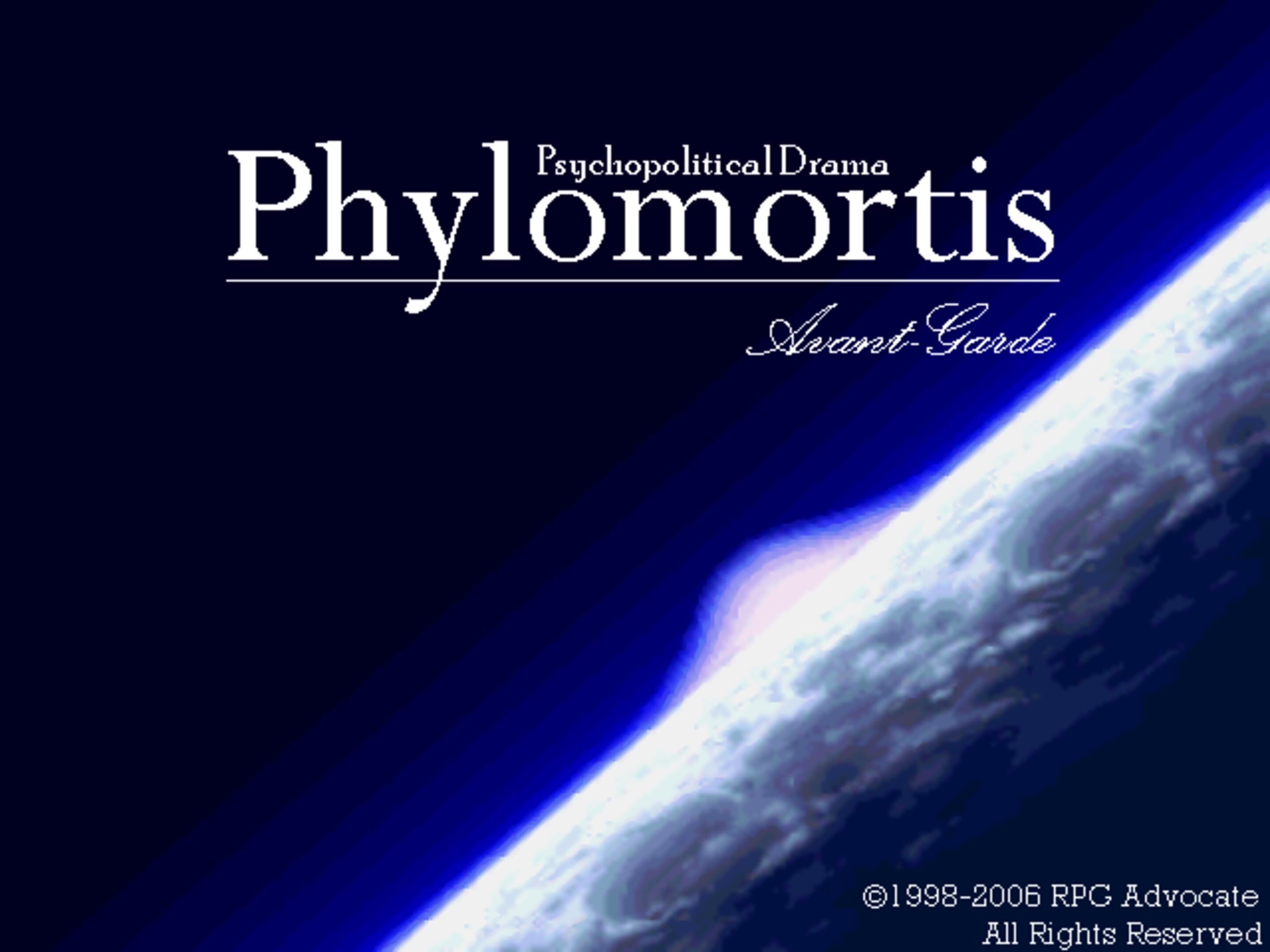 Phylomortis: Avant-Garde cover