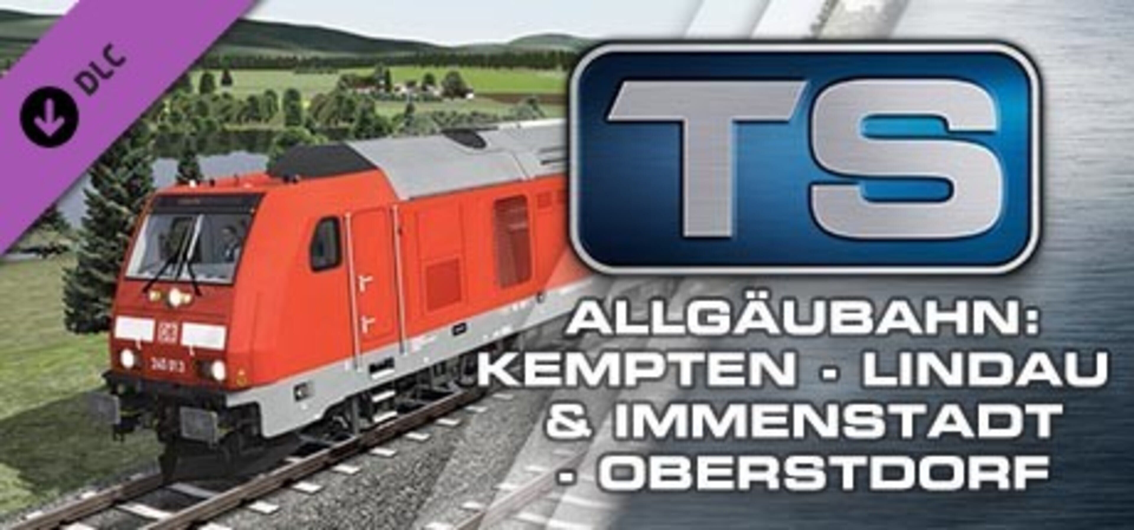 Train Simulator: Allgäubahn: Kempten - Lindau & Immenstadt: Oberstdorf Route cover