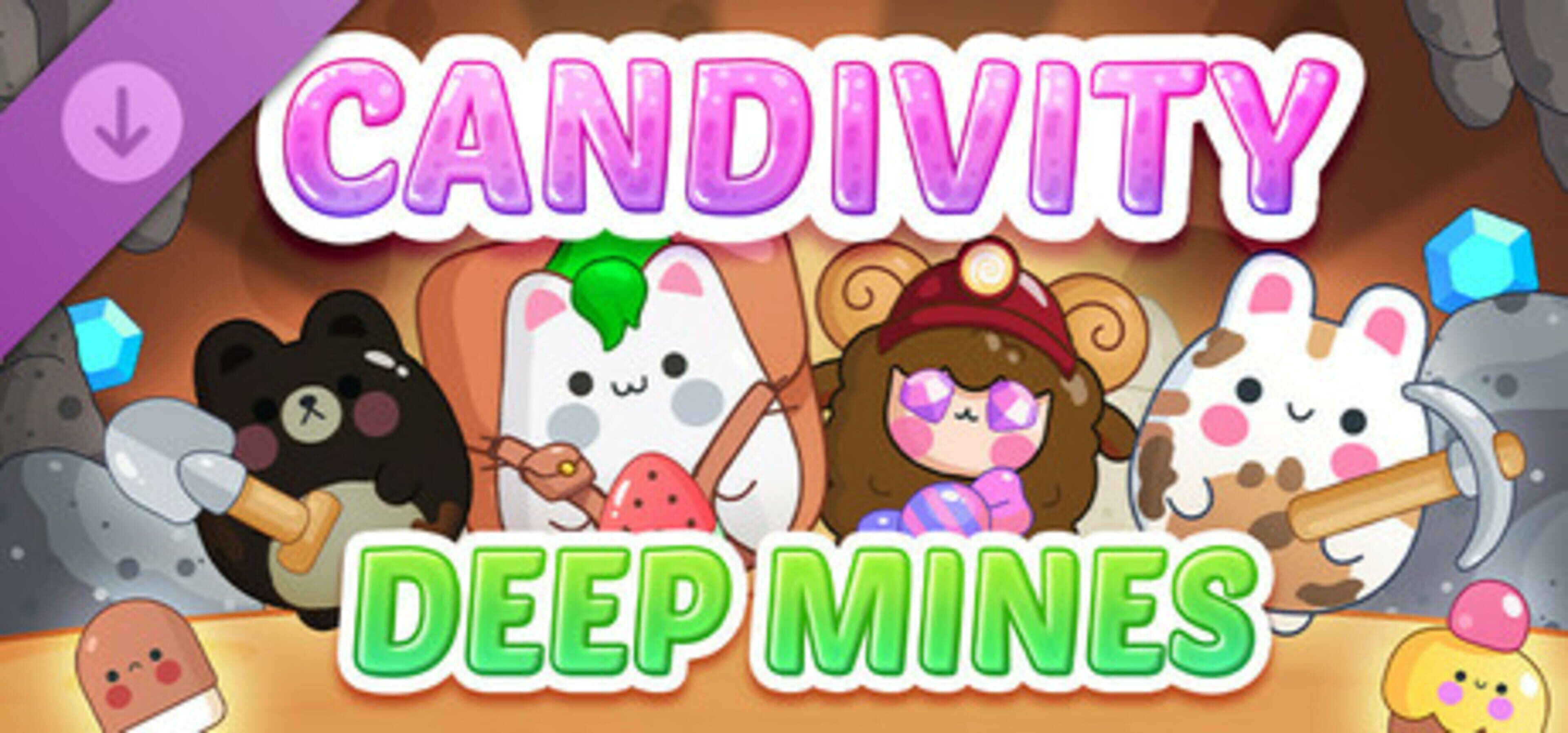Candivity: Deep Mines DLC cover