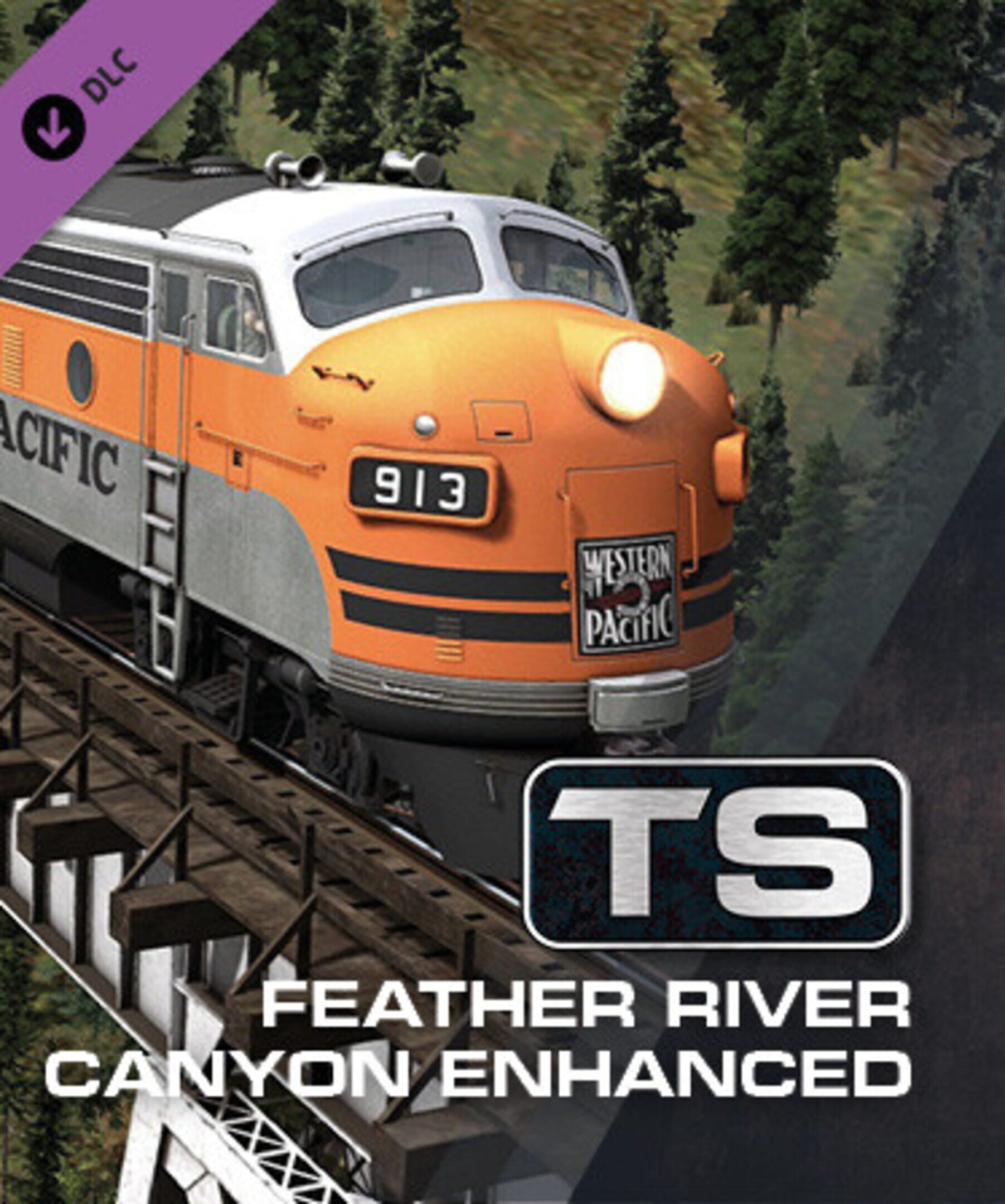 Train Simulator: Feather River Canyon Enhanced: Oroville - Portola cover