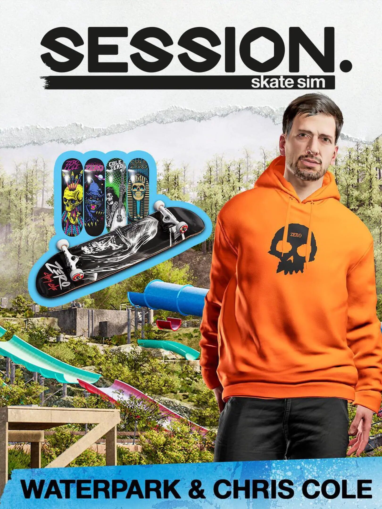 Session: Skate Sim Waterpark & Chris Cole